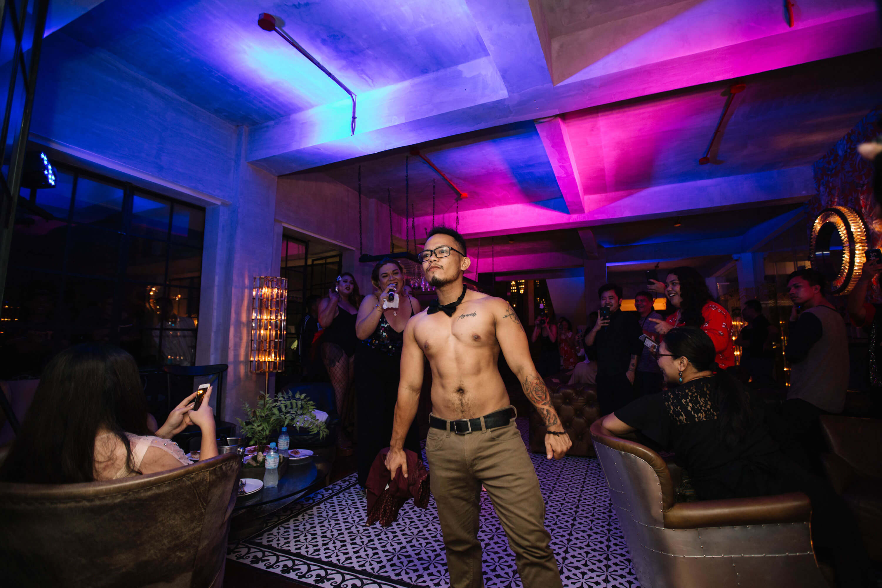 CHOI walks for House of Masculinity’s Body category, proudly representing the transman association.