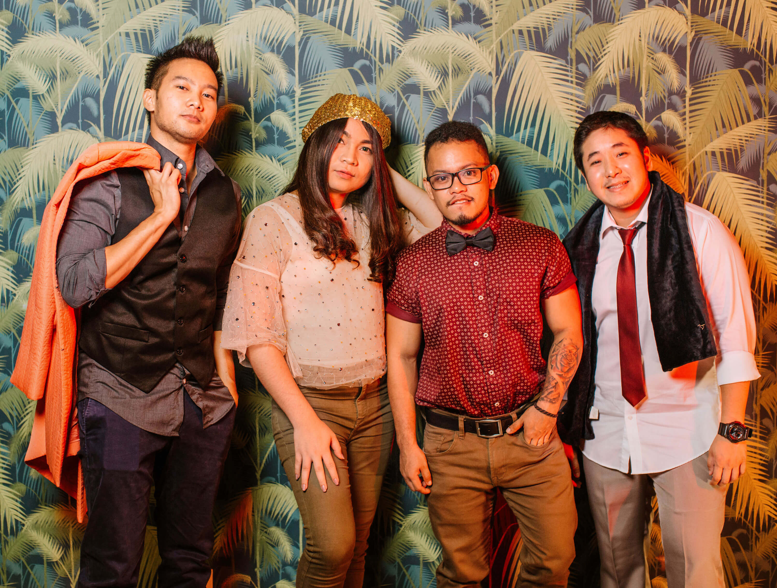 TEAM (Transman Equality and Awareness Movement) poses at our mini studio.