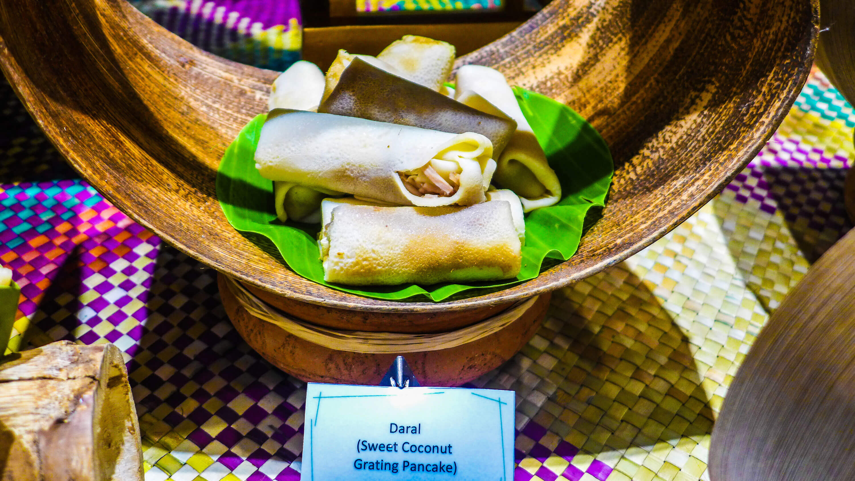 Daral sweet coconut pancake