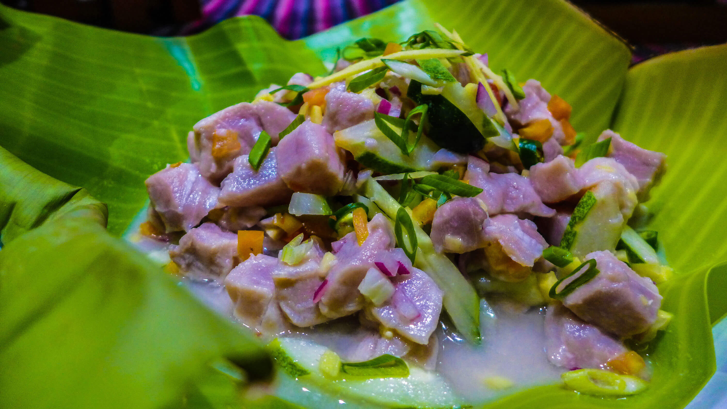 Tuna ceviche