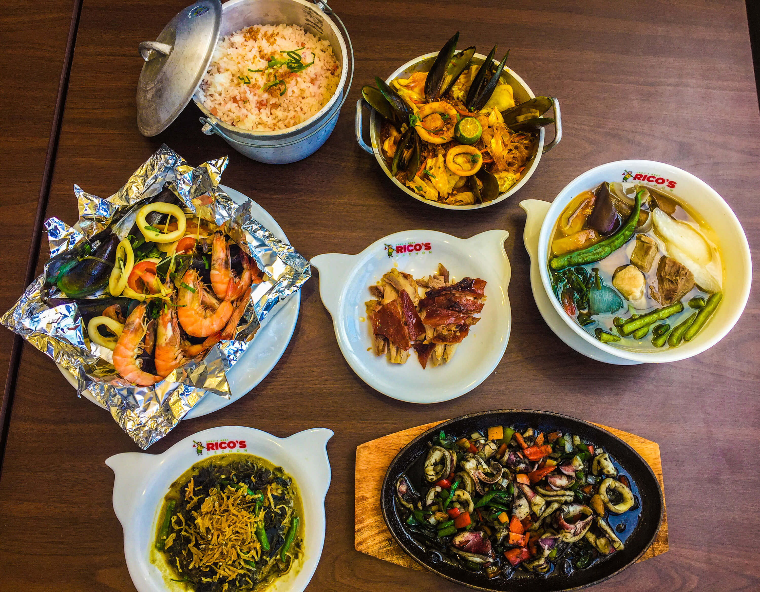 NOT JUST LECHON. Rico’s Lechon will serve Filipino favorites on top of its renowned lechon.