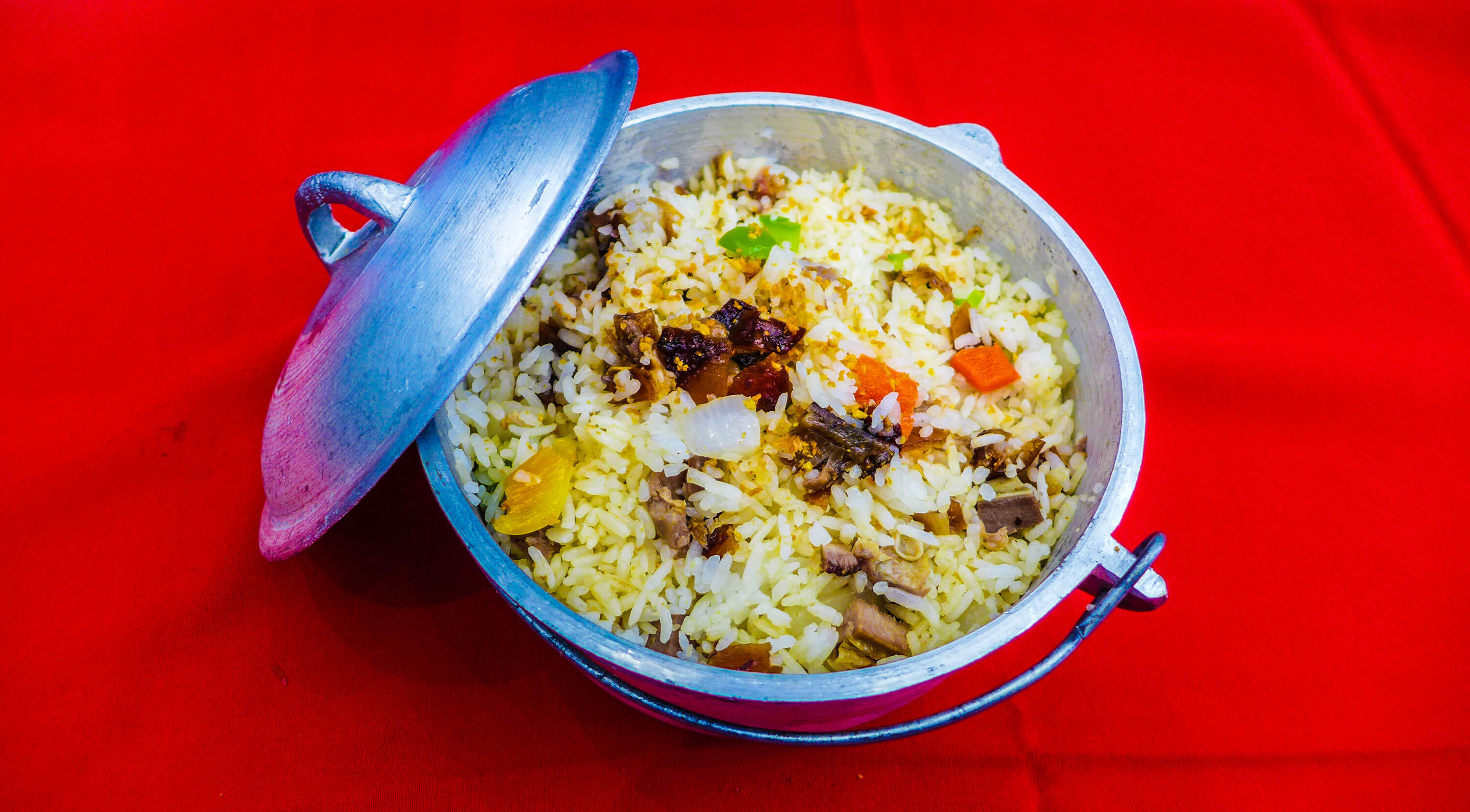 Sisig fried rice Rico's Lechon