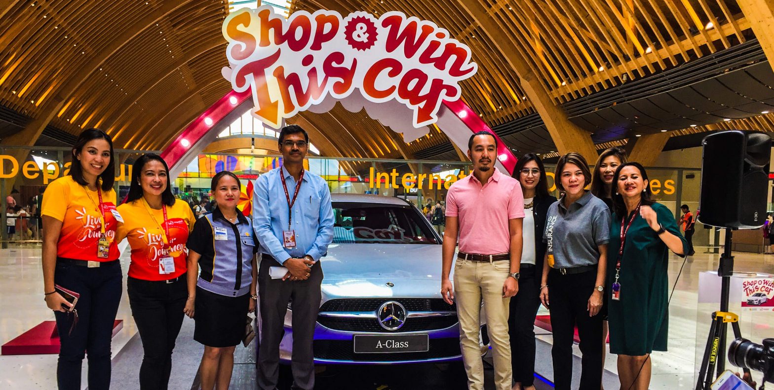MCIA raffles off plane tickets, Mercedes-Benz