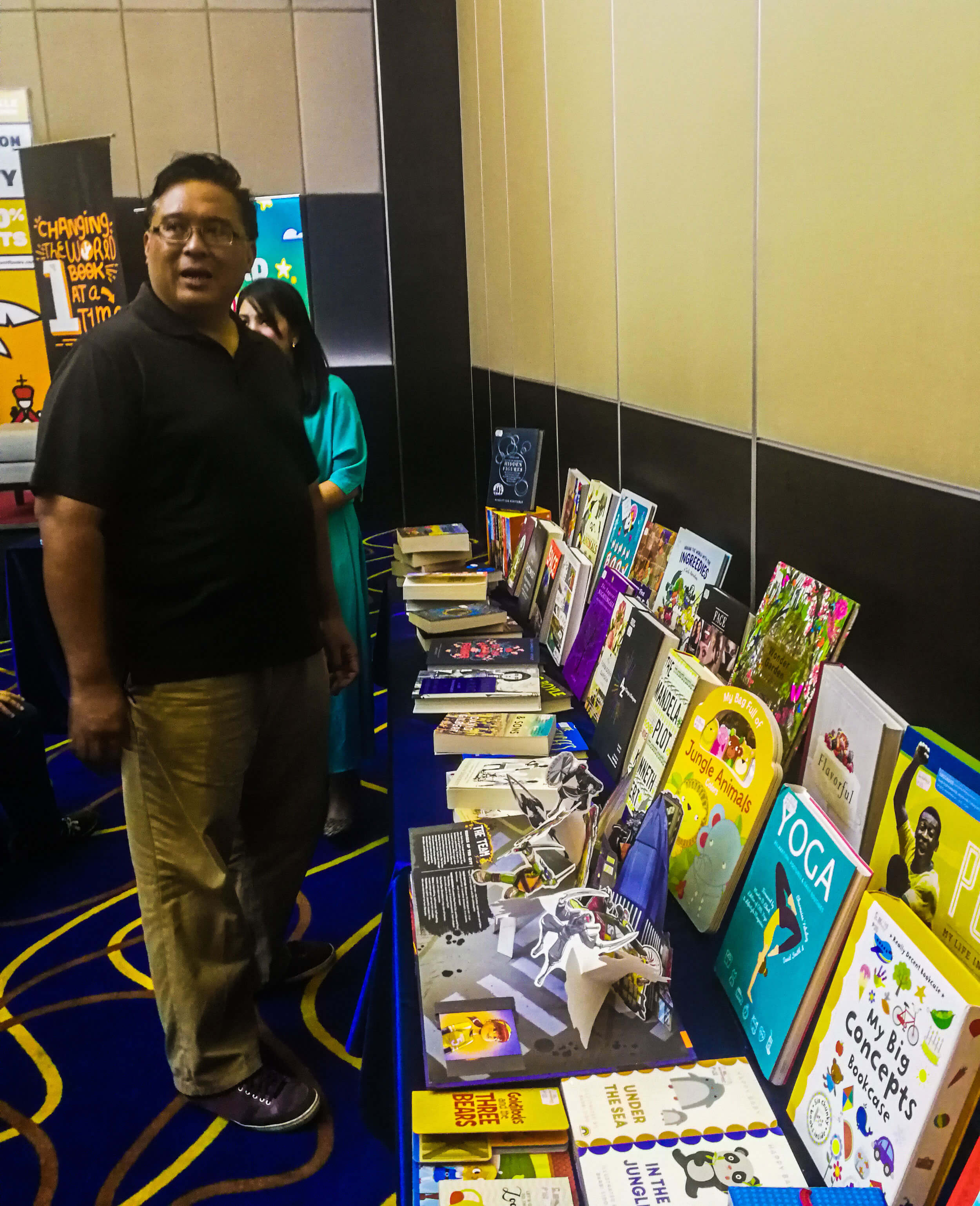 Toby Florendo Gawad Kalinga during Big Bad Wolf 2019 Cebu