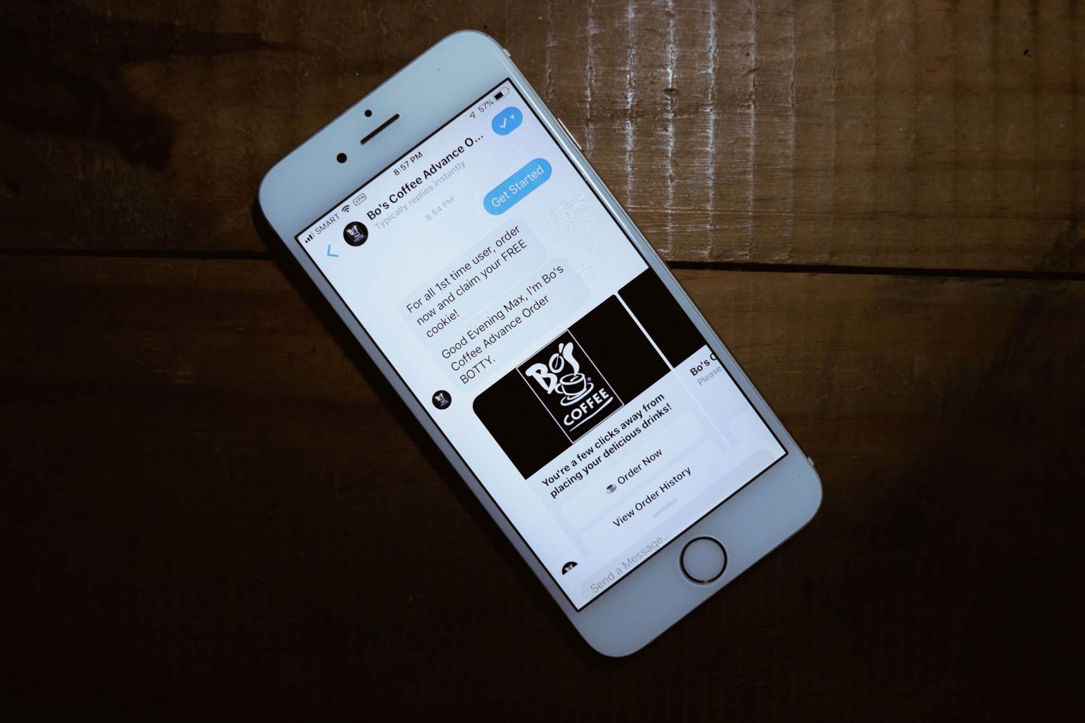Bo’s Coffee launches advance ordering system via Facebook Messenger