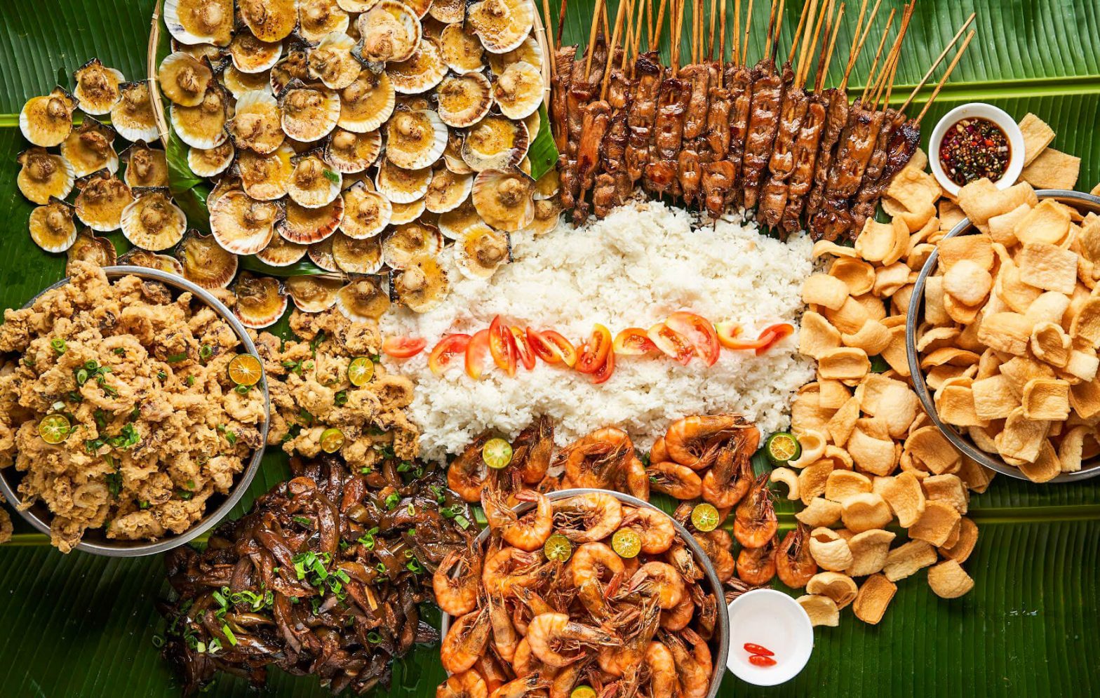 Enjoy a Pinoy feast at Hukad and Golden Cowrie