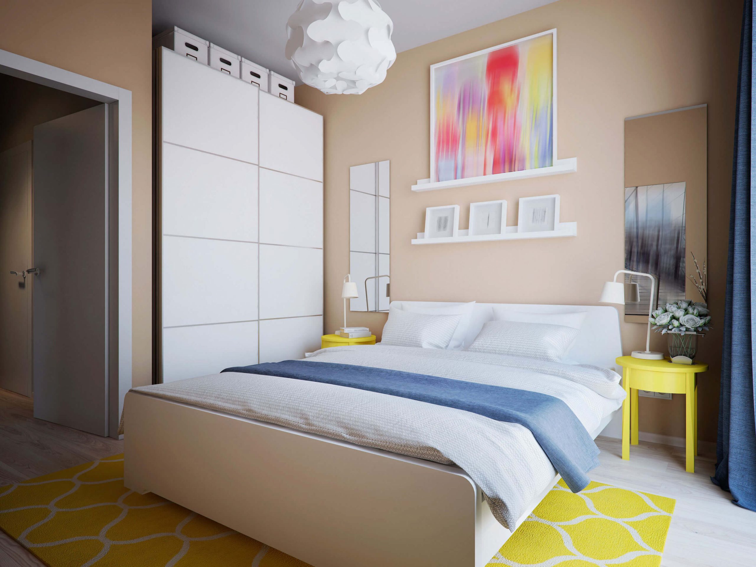 Achieve a trendy home with classic blue