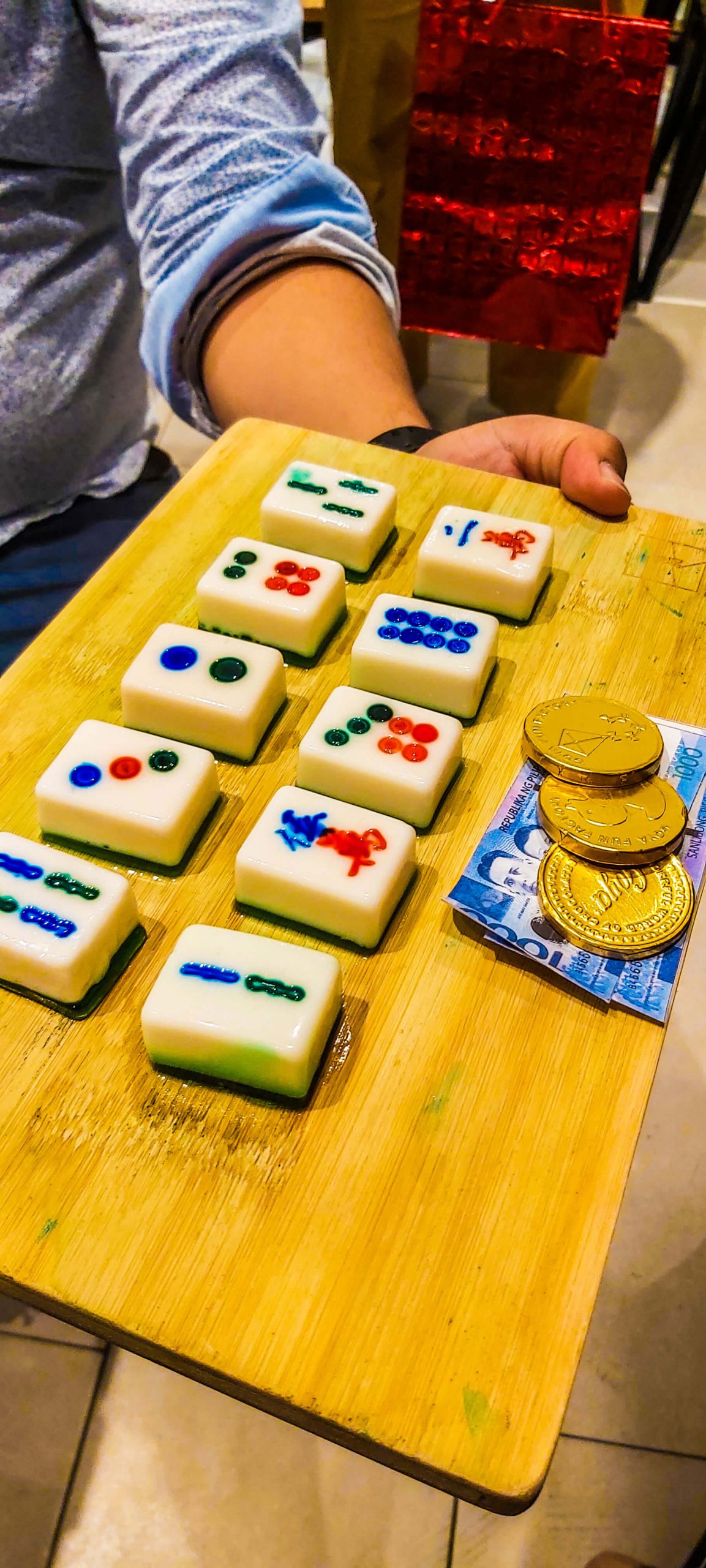 DESSERT. These mahjong tiles are actually sweet treats.