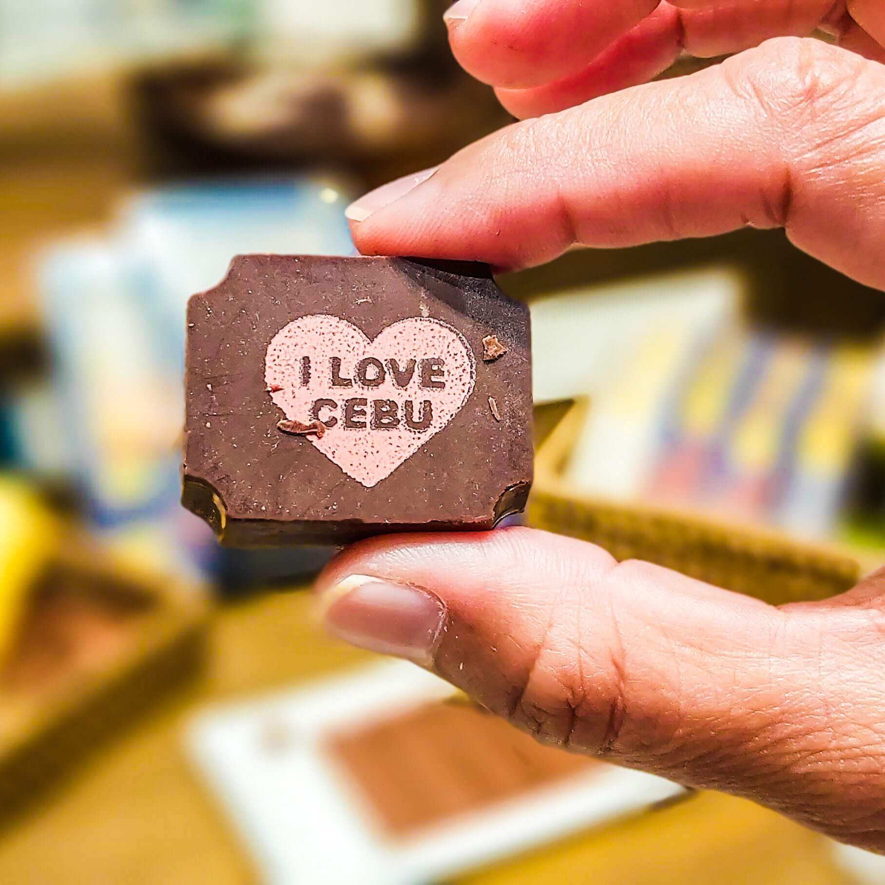 MASAREAL-flavored chocolate.