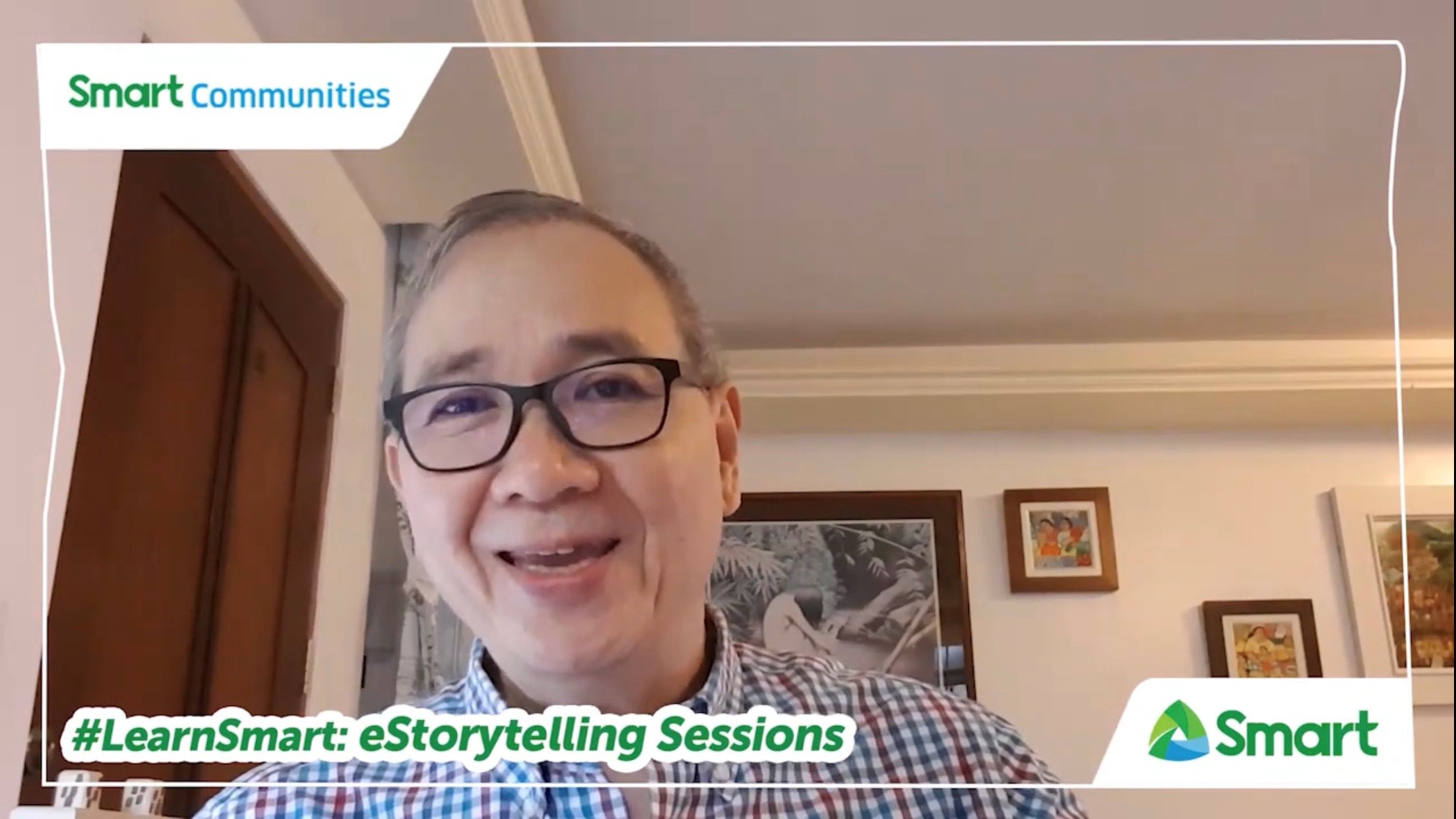 READING HABIT. Ramon R. Isberto, Head of Public Affairs of PLDT and Smart, said “since families are heeding government's orders to remain at their homes, parents can use this time to develop a regular storytelling routine with their kids. Once this becomes a habit, children will eventually develop their love for reading and learning.”