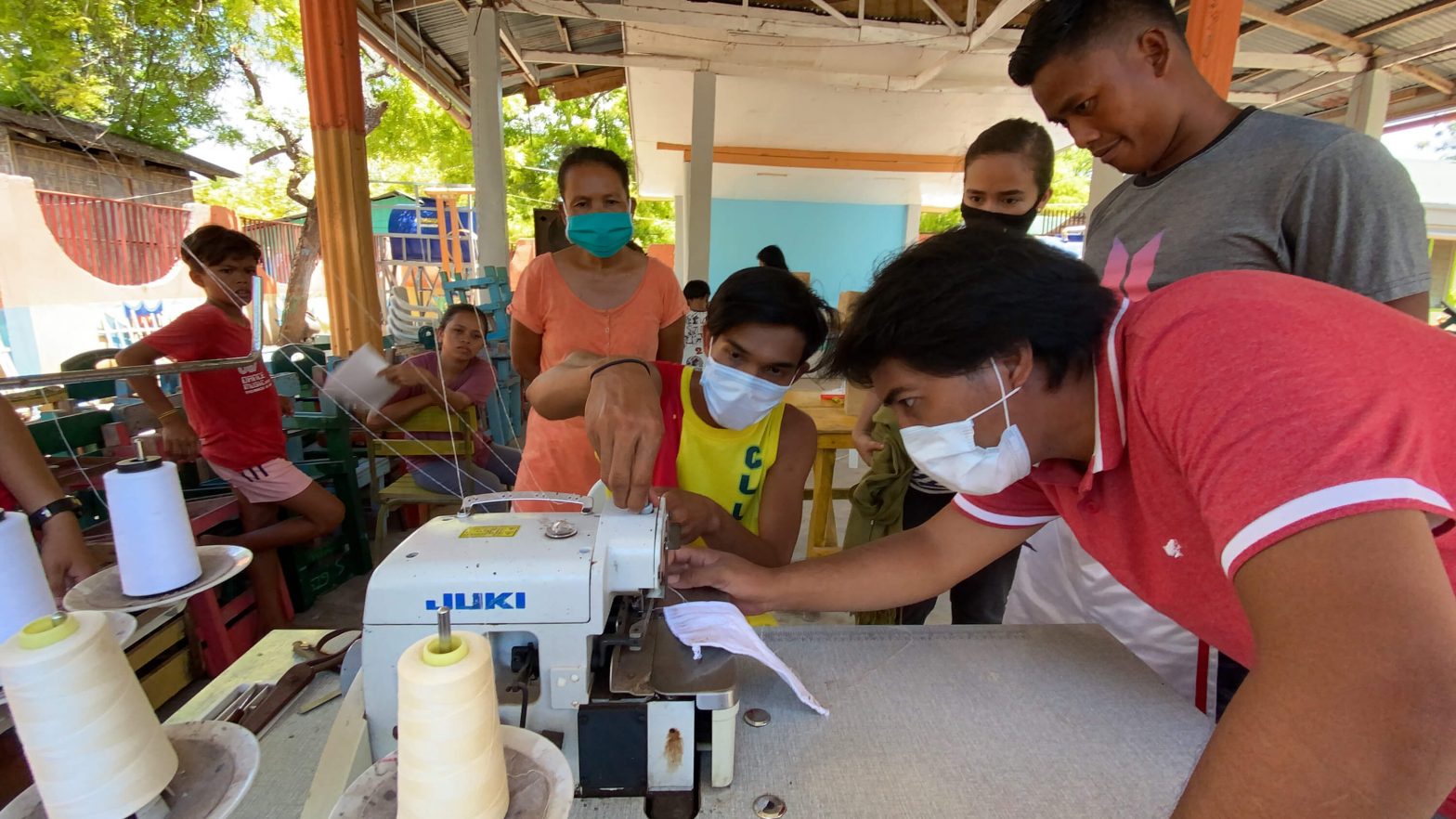 Shangri-La partners with local communities to produce reusable masks