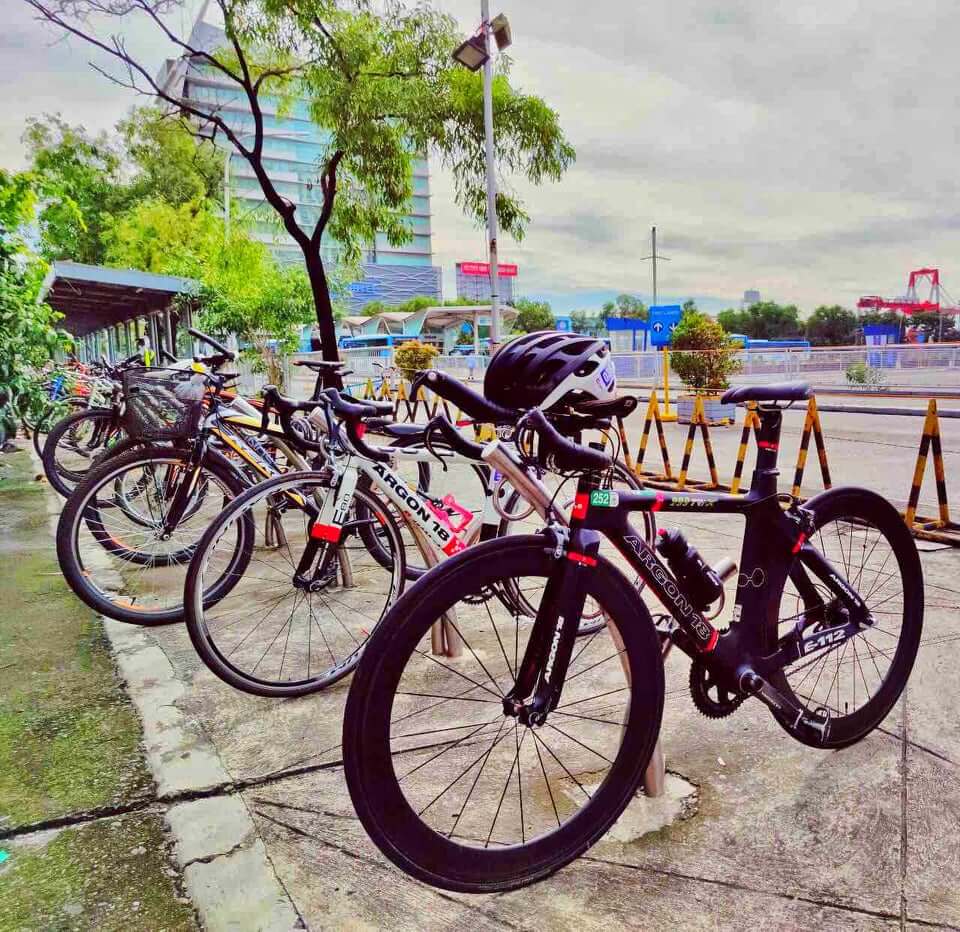 Bike-friendly parking at SM Supermalls