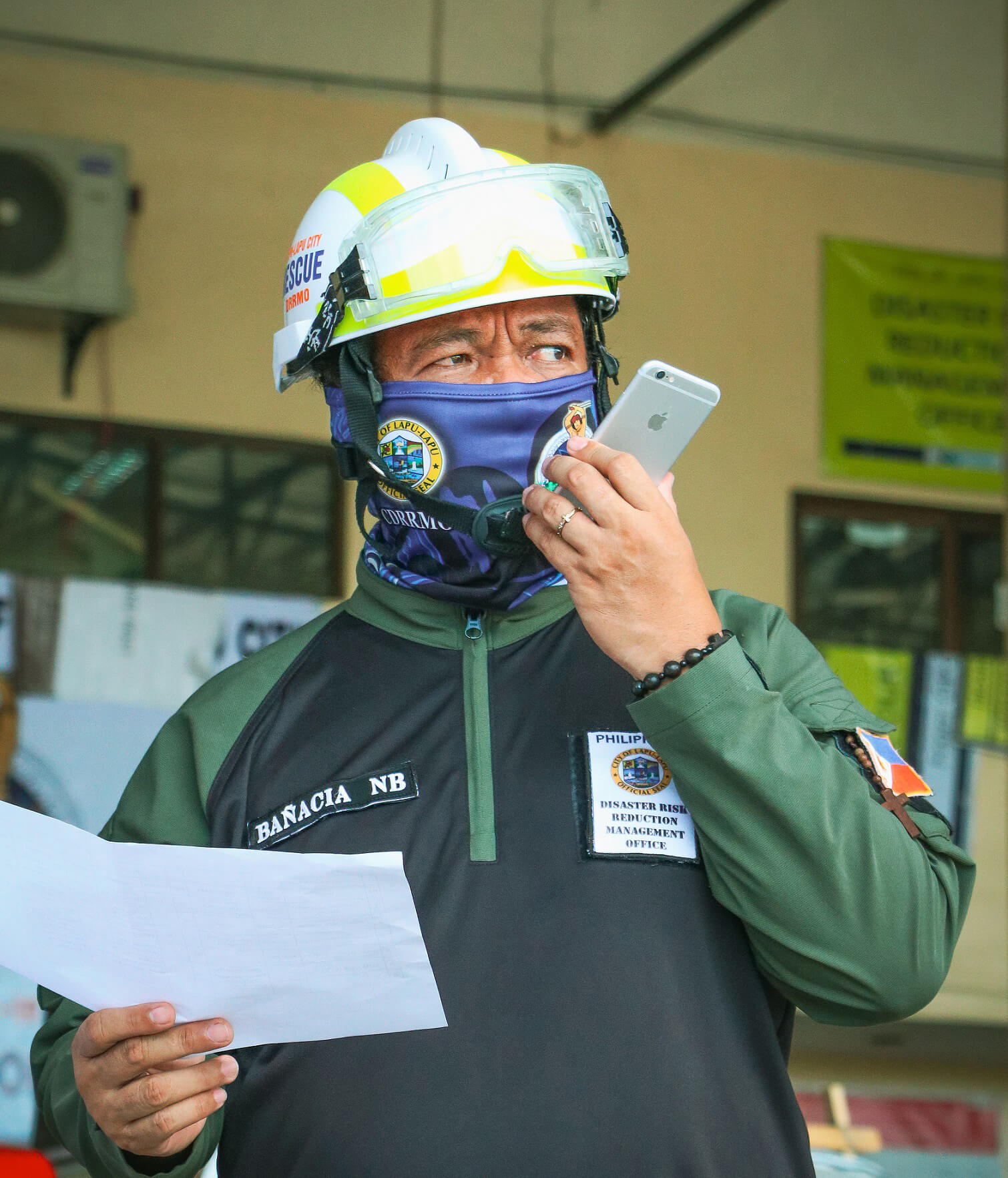 COMMUNICATIONS. According to Lapu-Lapu City Disaster Risk Reduction Management Office OIC Nagiel Banacia, “we address the ‘info-demic’ of misinformation about the virus by educating the people with legitimate information – the nature of COVID-19, its mode of transmission, and how to avoid infection.”