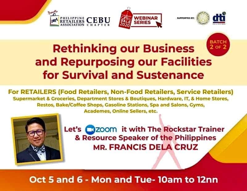 Webinars lined up throughout great Cebu sale period