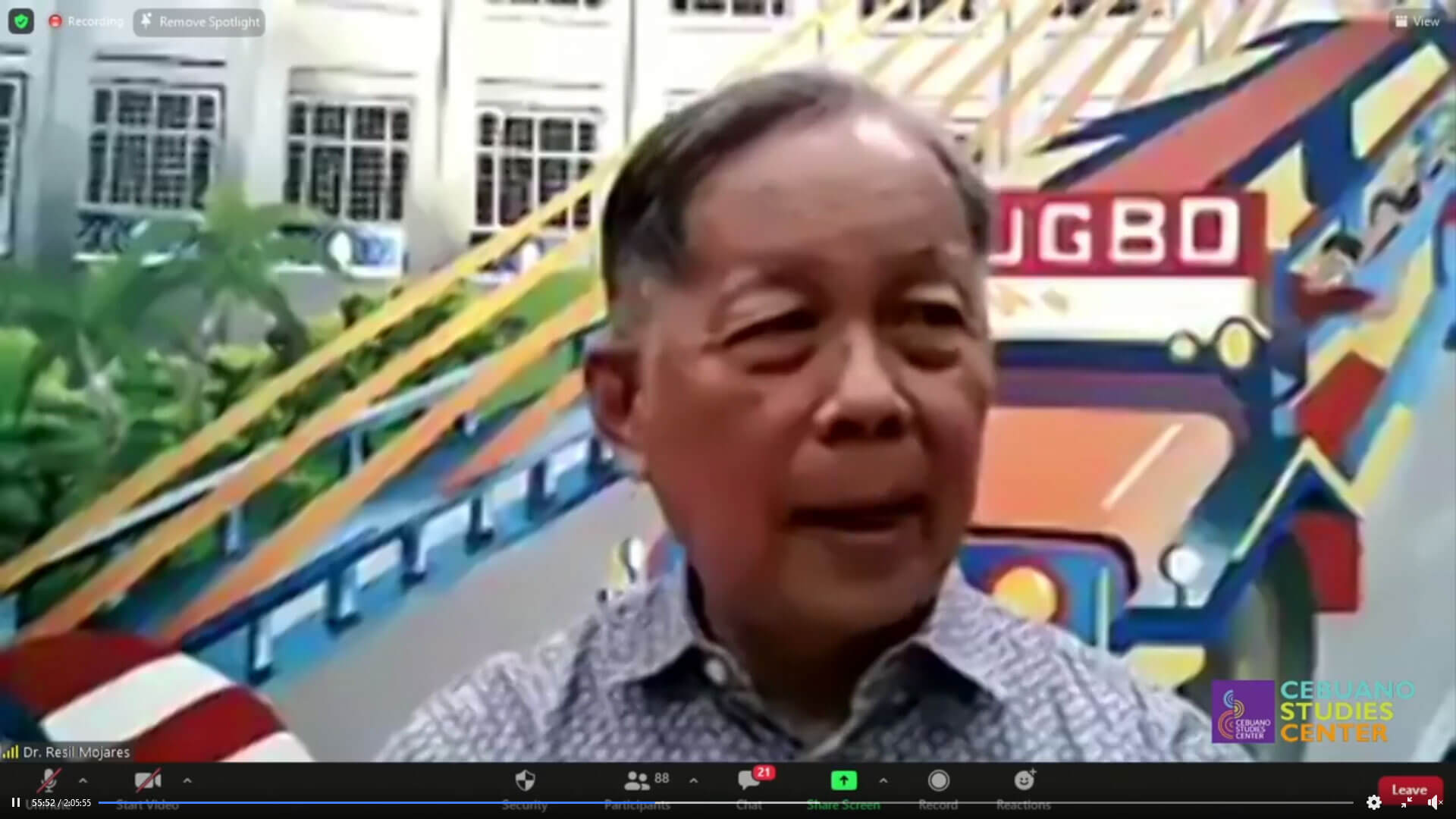 WHAT HAPPENED IN MACTAN? Dr. Resil Mojares, a historian and National Artist for Literature, talks about what led to the Battle of Mactan as part of the Vicente Sotto Lecture Series of the Cebuano Studies Center of the University of San Carlos.