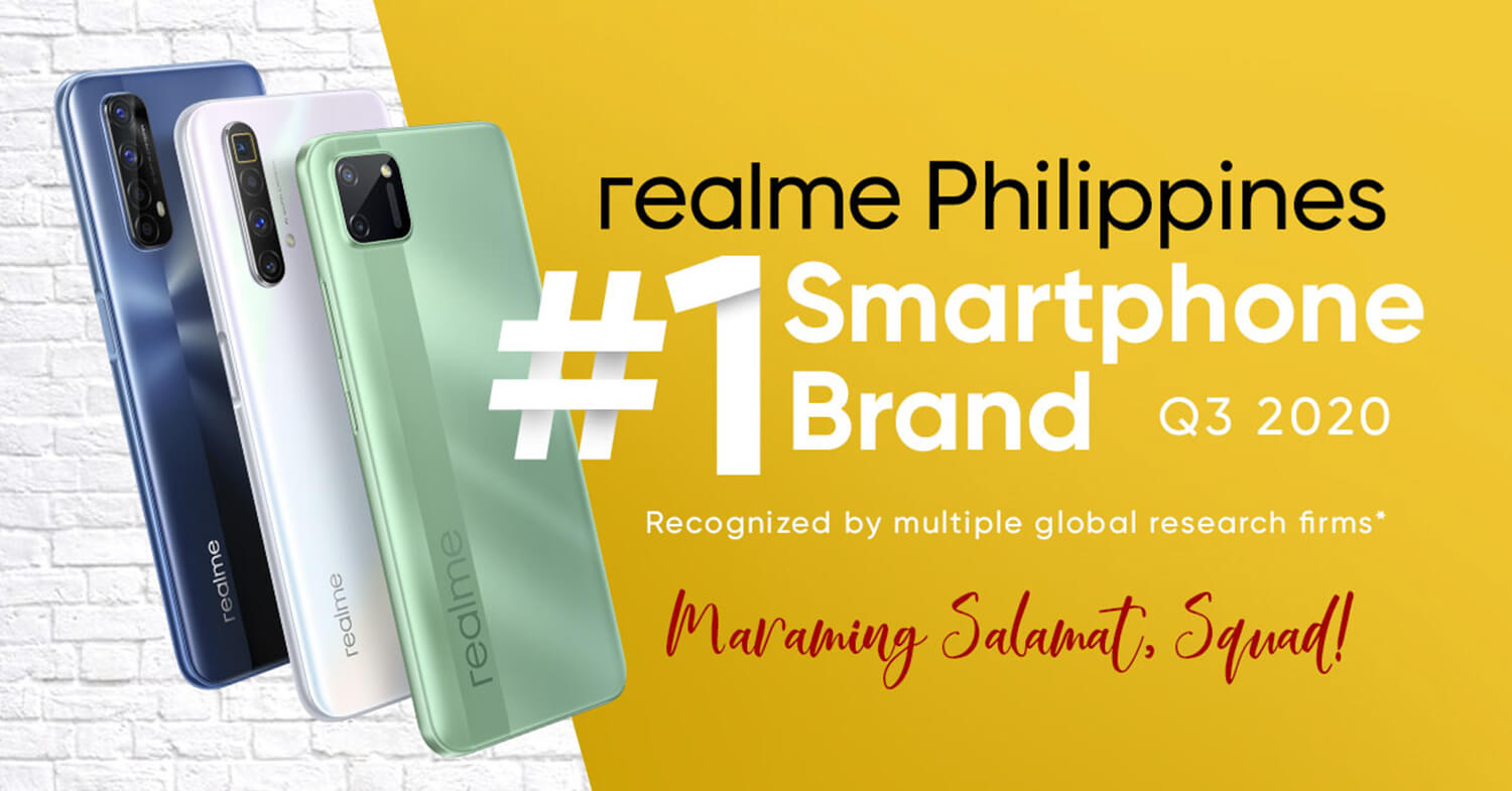 realme grabs PH top 1 smartphone brand position in just 2 years
