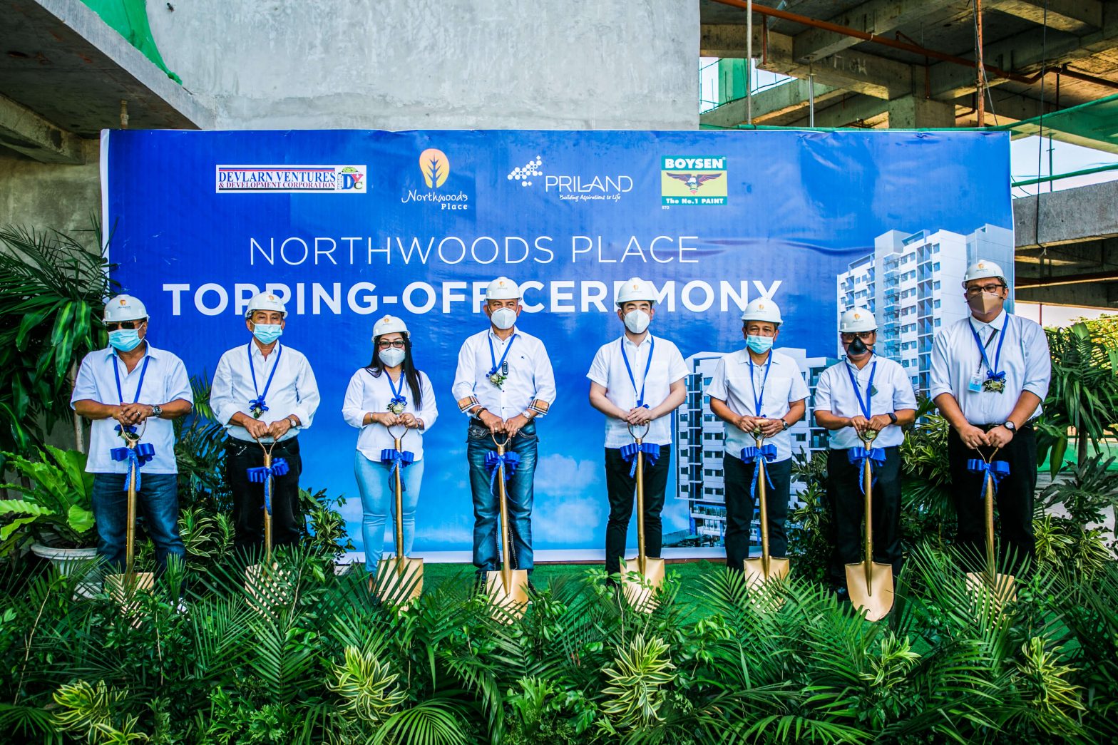 Priland tops off Northwoods Place in Mandaue City