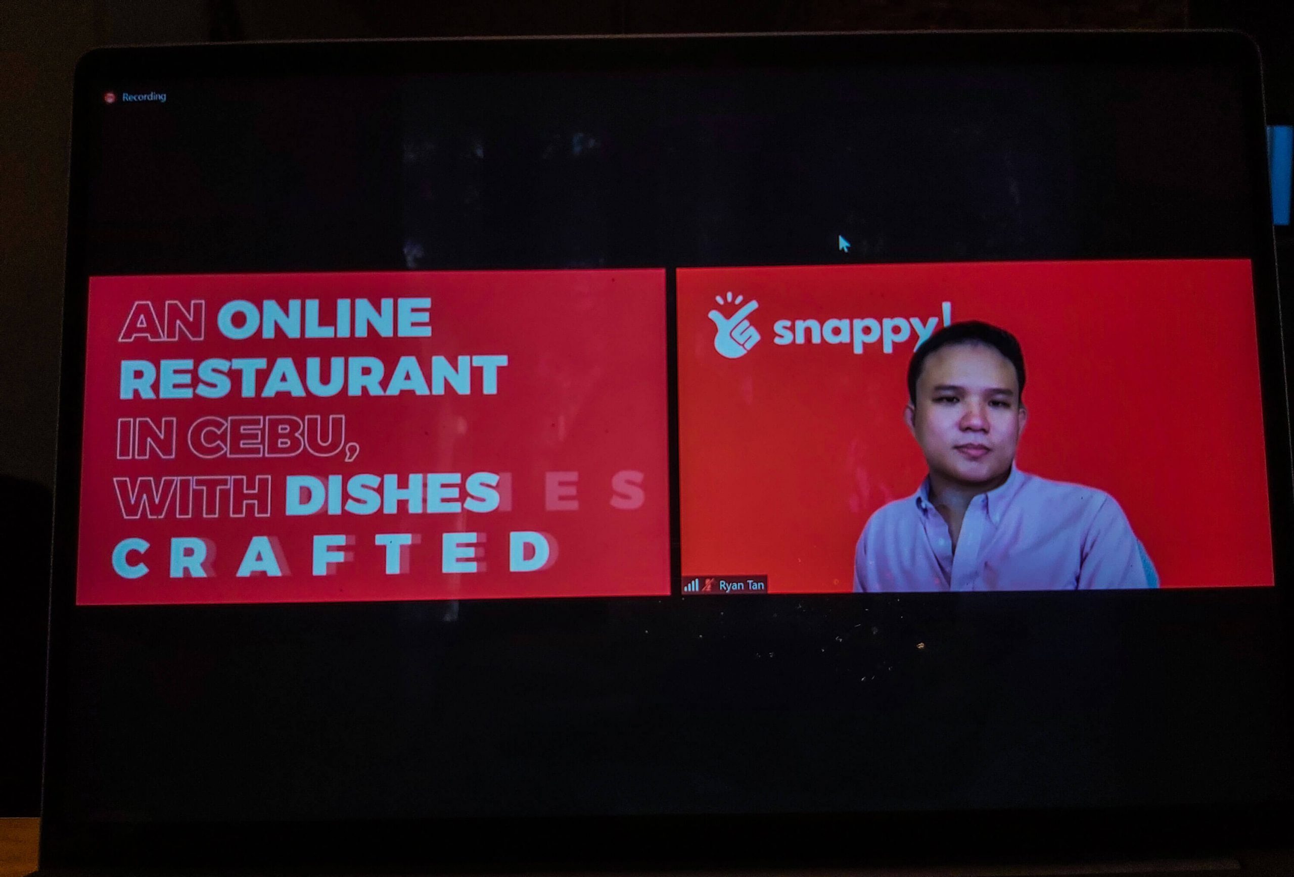 Snappy! Co-founder Ryan Tan
