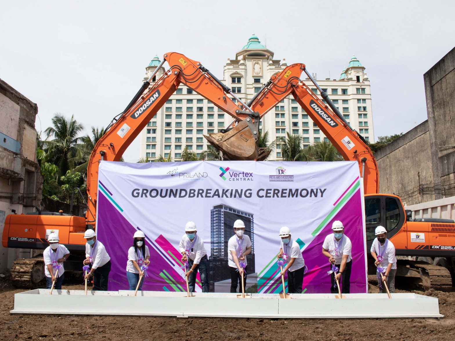 Priland breaks ground on Vertex Central