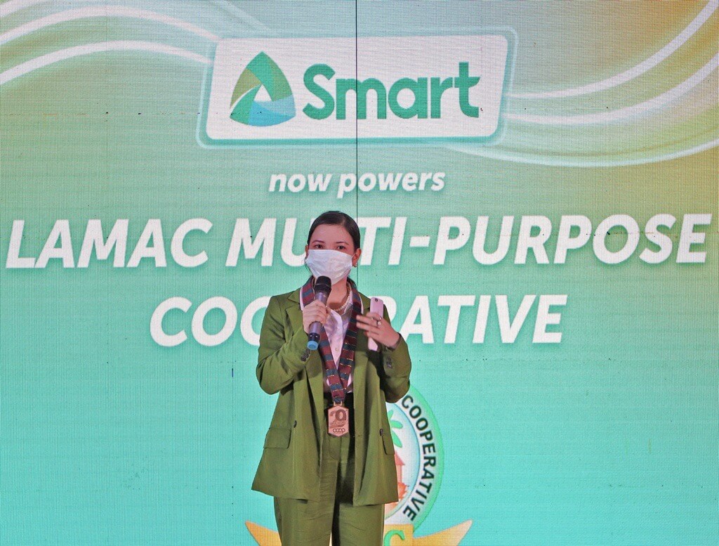 PARTNERS. Smart Community Solutions and Business Development Manager Carmencita Nancy Nacua expressed her gratitude for the partnership with LMPC.