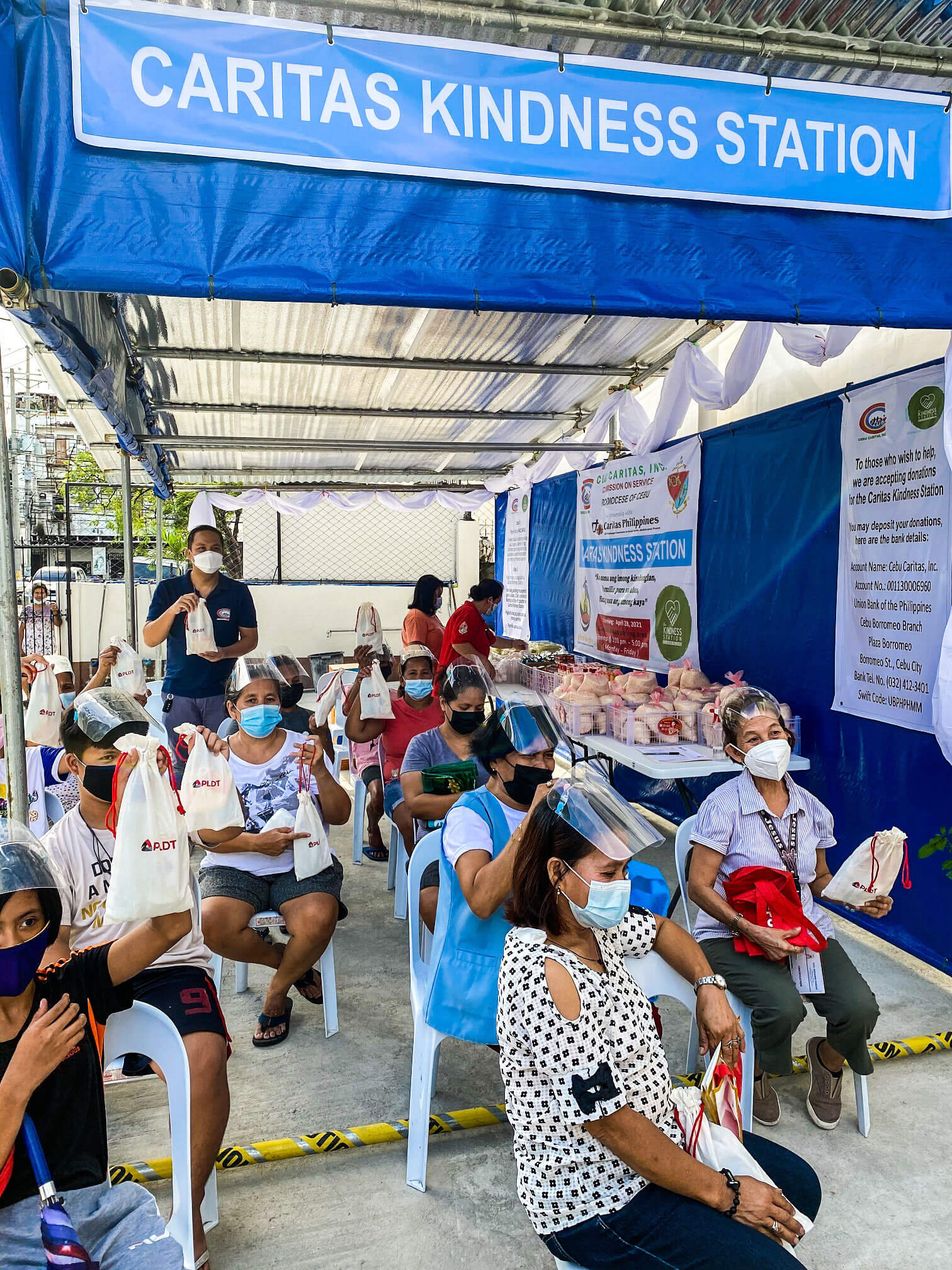 Cebu Caritas Kindness Station.