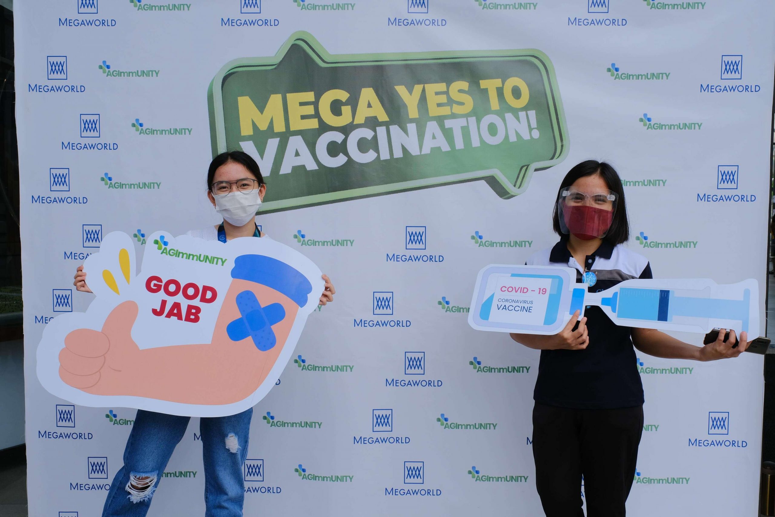 Megaworld vaccinates 95% of office-based employees; eyes complete vaccination of mall, sales frontliners this month