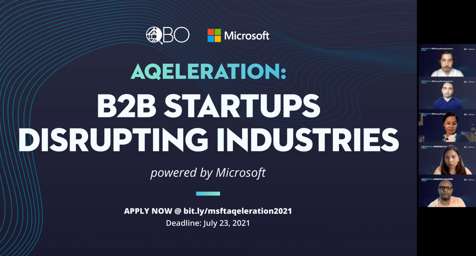 QBO Innovation Hub, Microsoft launch accelerator program for B2B Startups in the Philippines