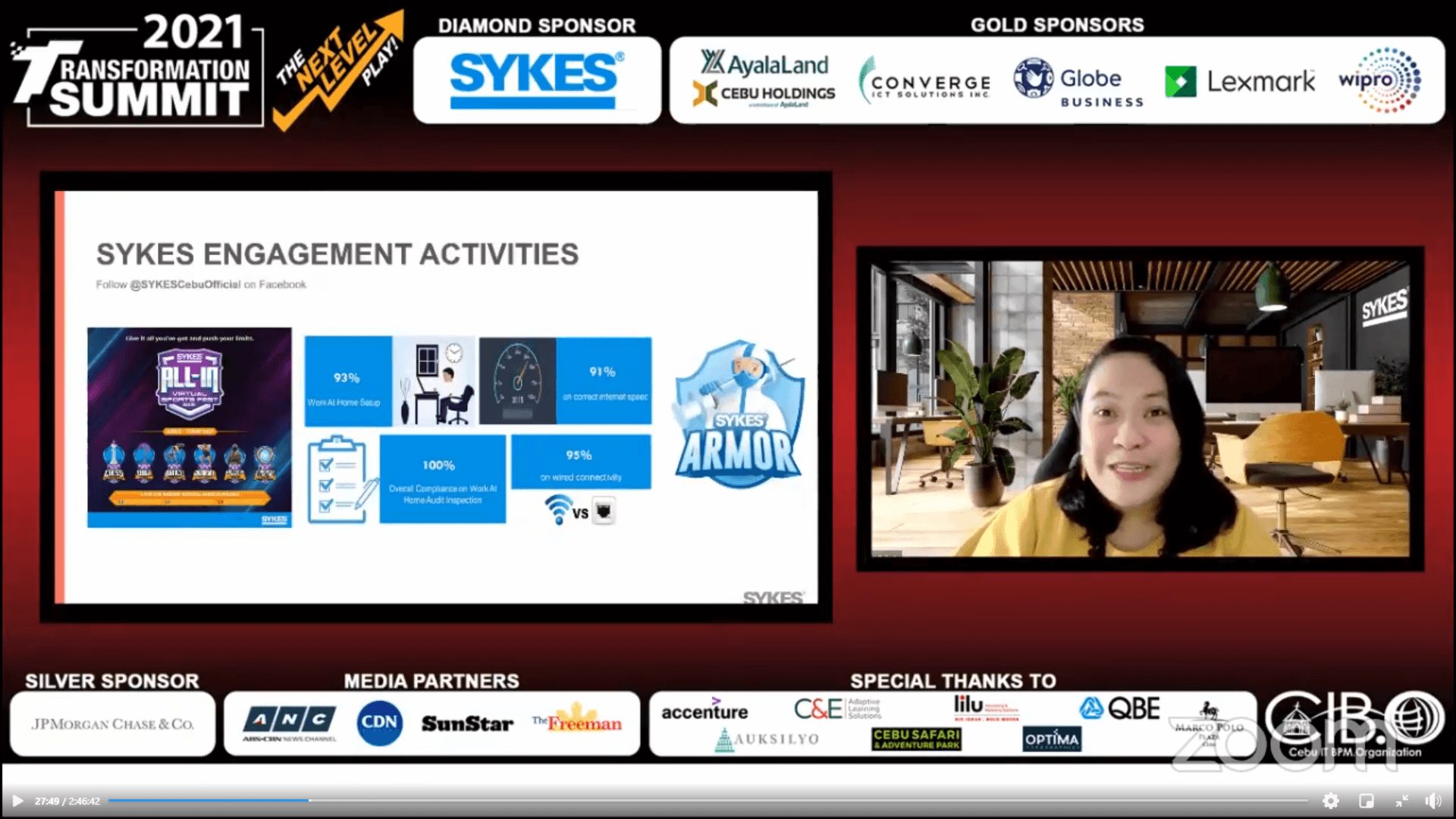 Sykes Asia, Inc. Senior Director Jethsel Salado