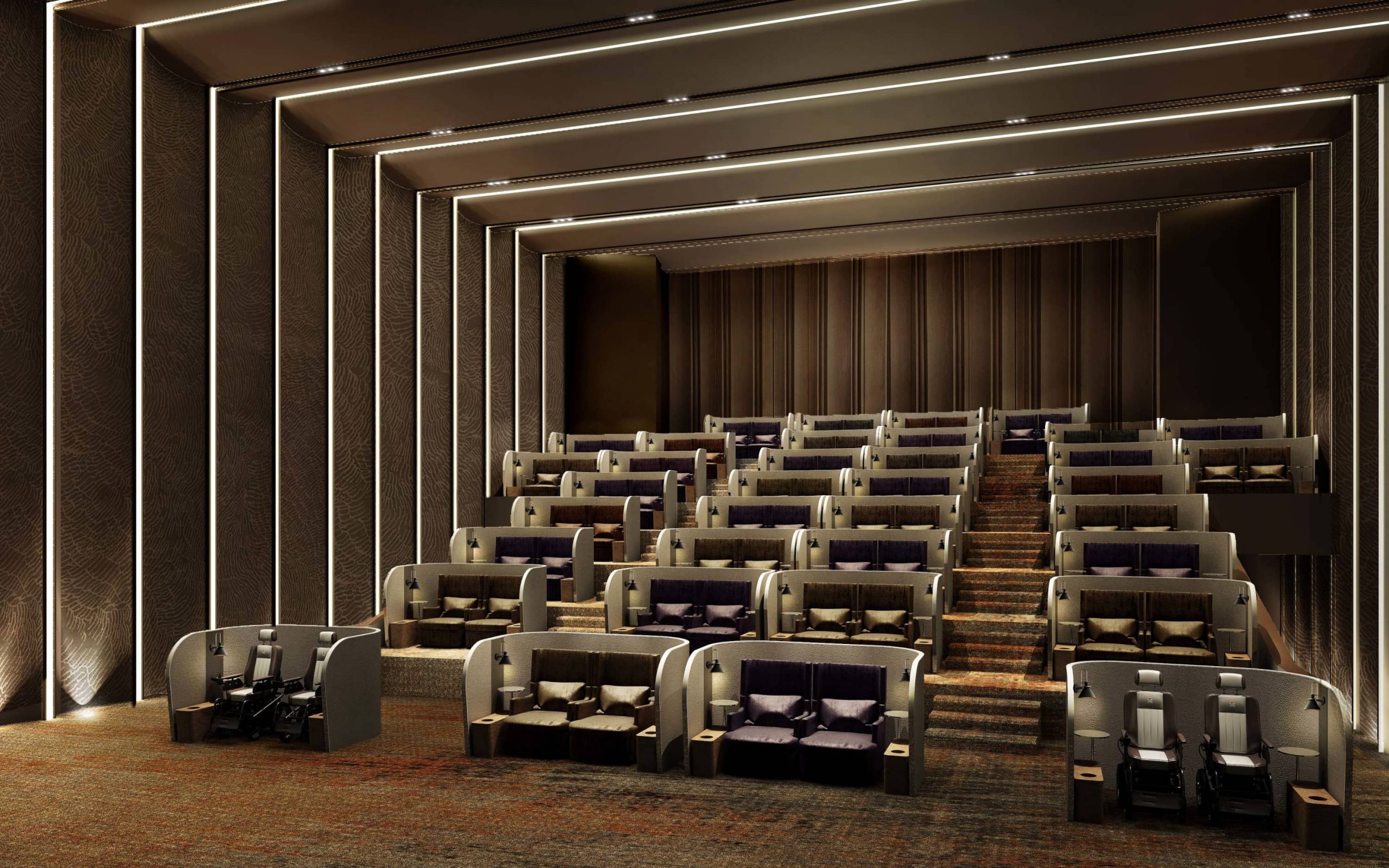 NUSTAR Resort and Casino cinema.