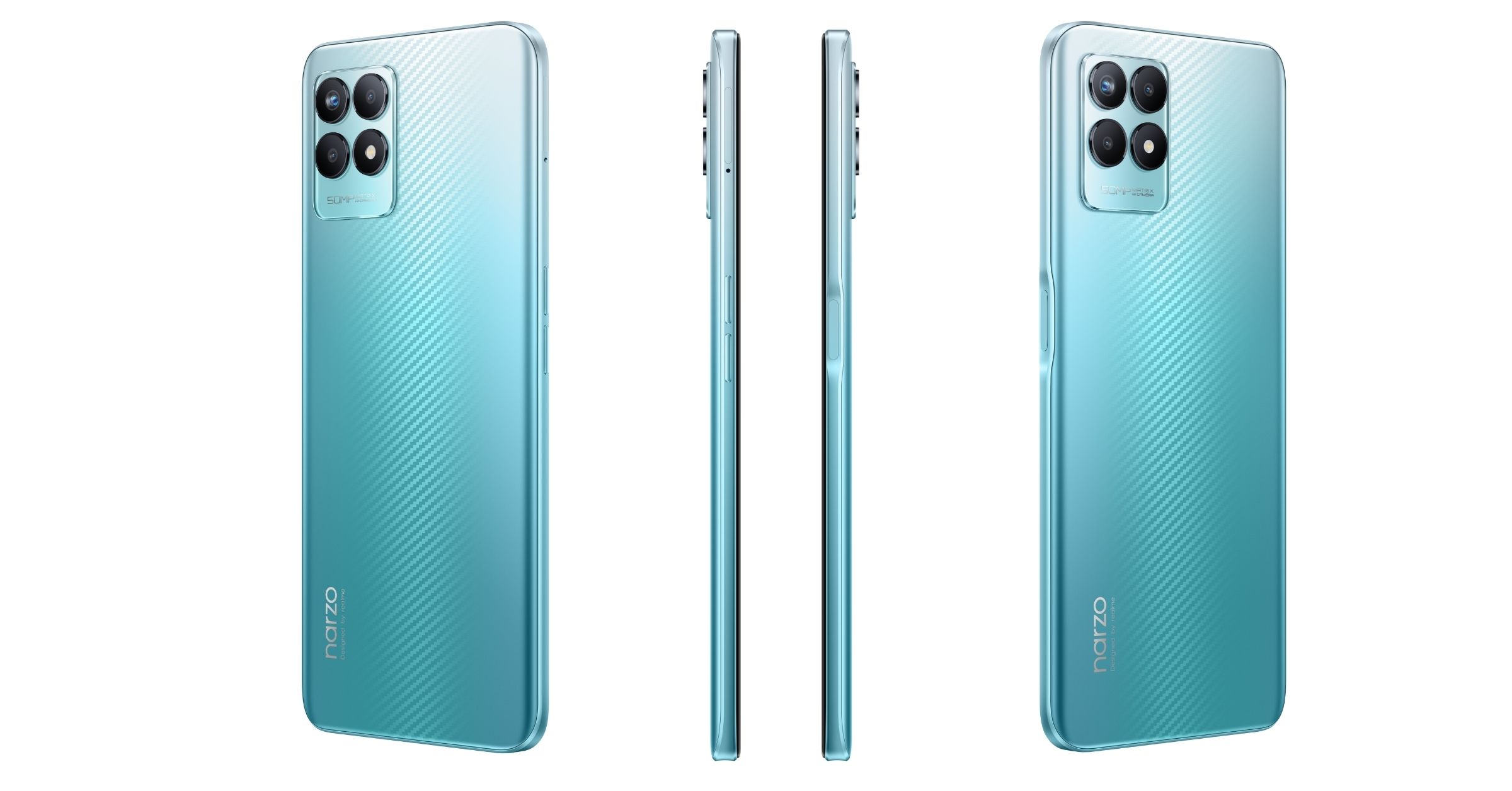 narzo 50 in Speed Blue