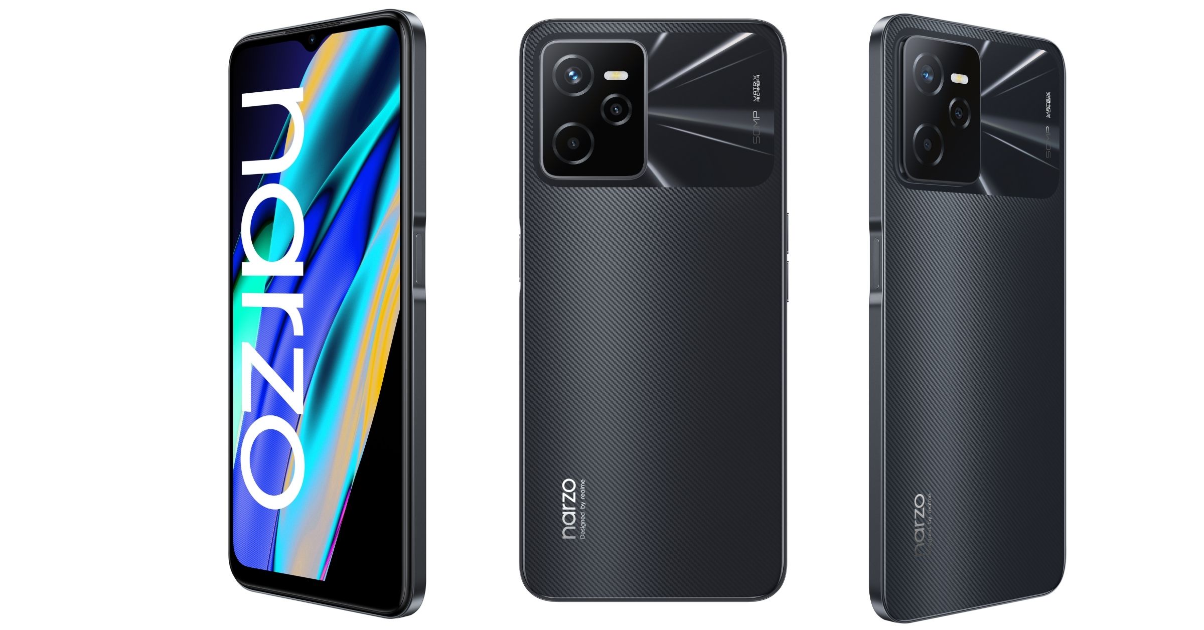 narzo 50A Prime in Flash Black