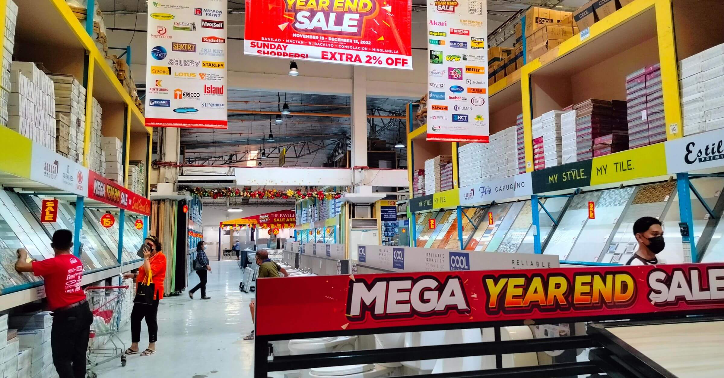 Cebu Home and Builders Centre offers amazing promos in Mega Year-End sale