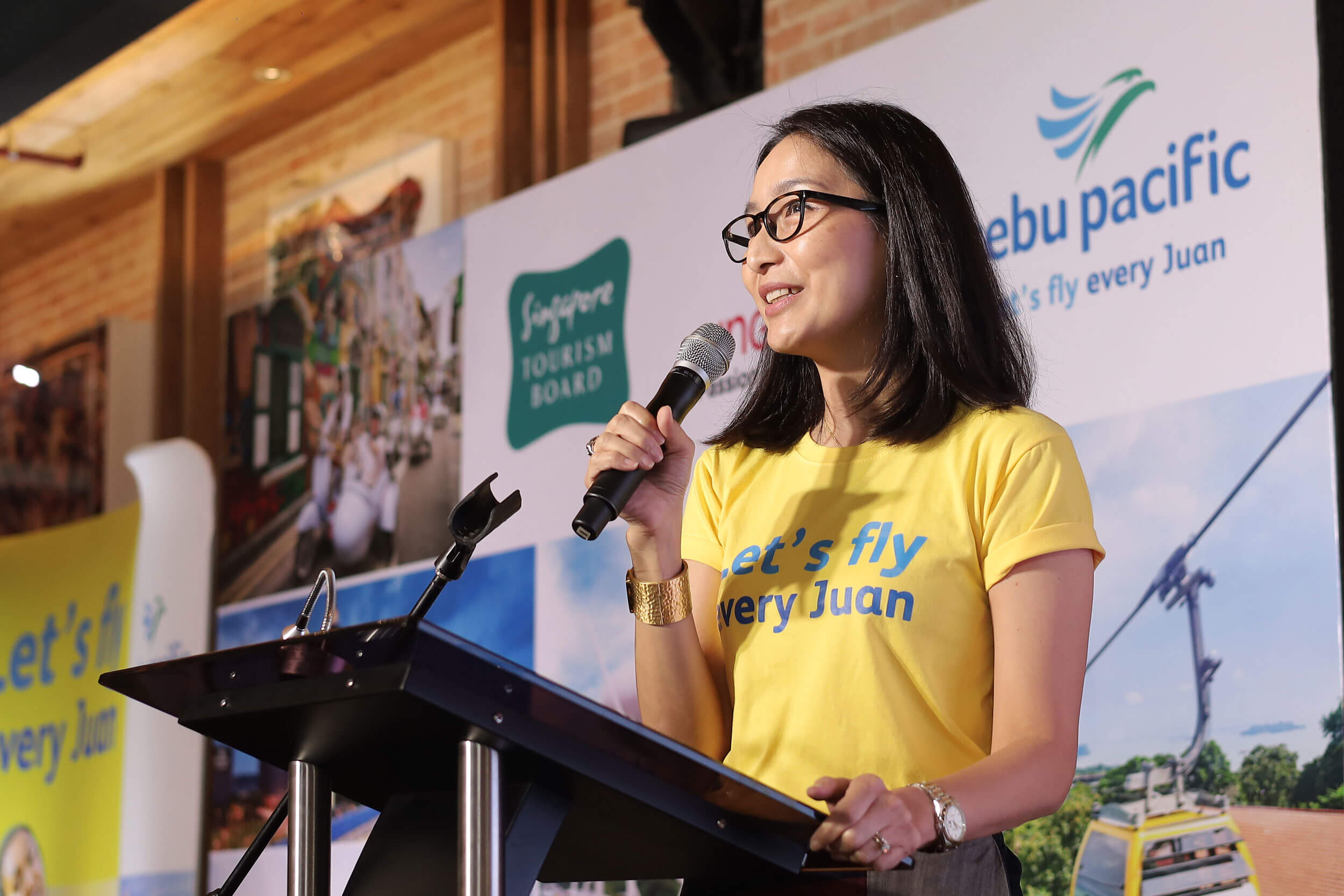 In her speech, Cebu Pacific Chief Marketing and Customer Experience Officer Candice Iyog highlights the symbiotic partnership between the airline and Singapore Tourism Board, as well as the plans on how the carrier can ensure continued growth of its network and capacity.