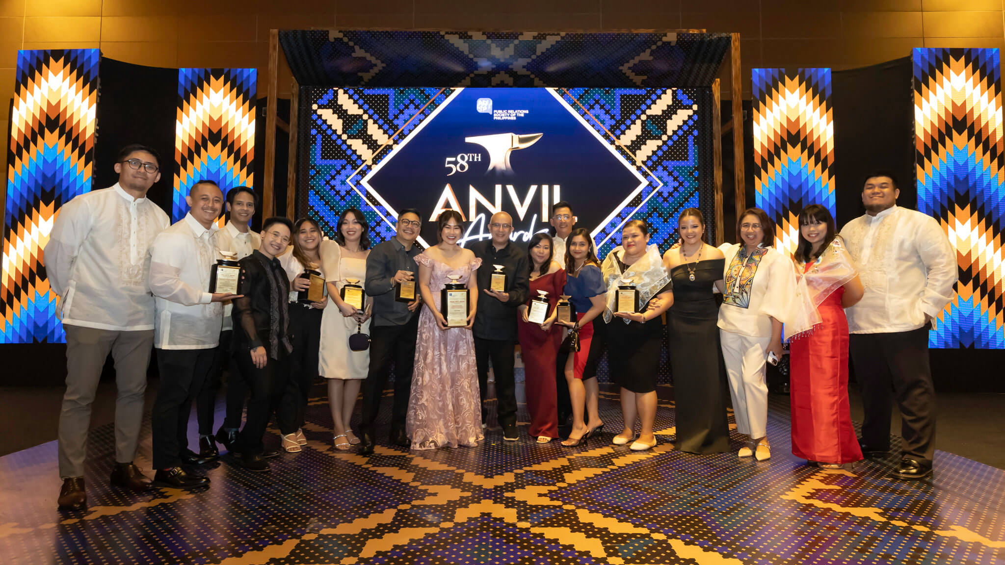 The PLDT Home PR and Influencer Management team along with their partner agencies Stratworks and Playback Productions.