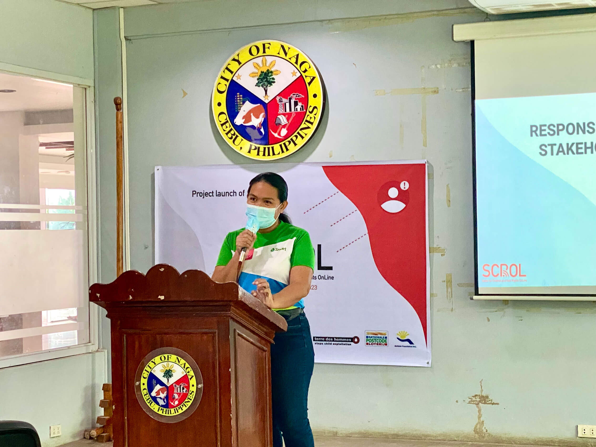Marylou Gocotano, Head of Visayas Relations at PLDT and Smart Stakeholder Management Group