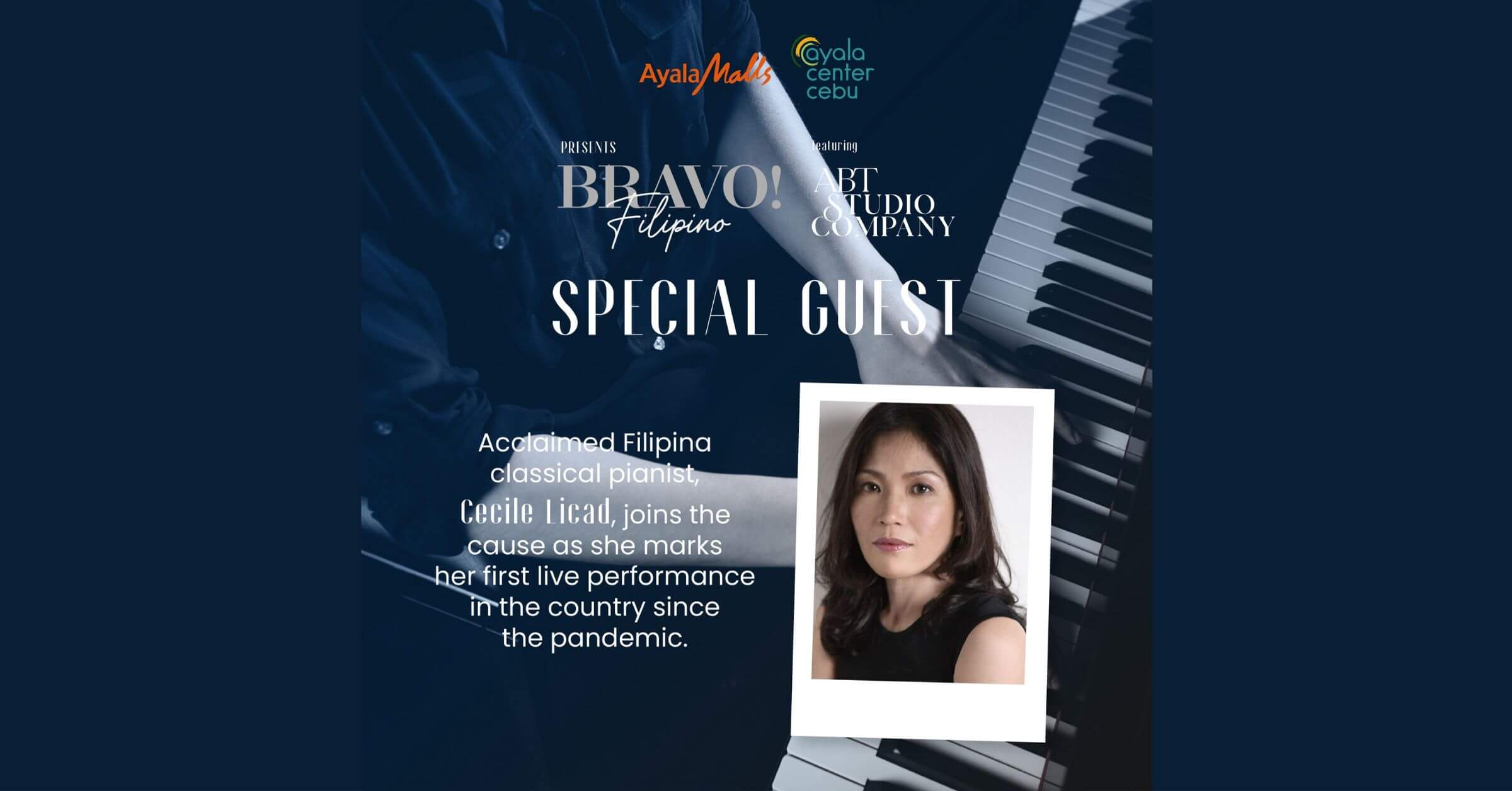 American Ballet Theater Studio Company, Cecile Licad to perform at Ayala Center Cebu on April 22