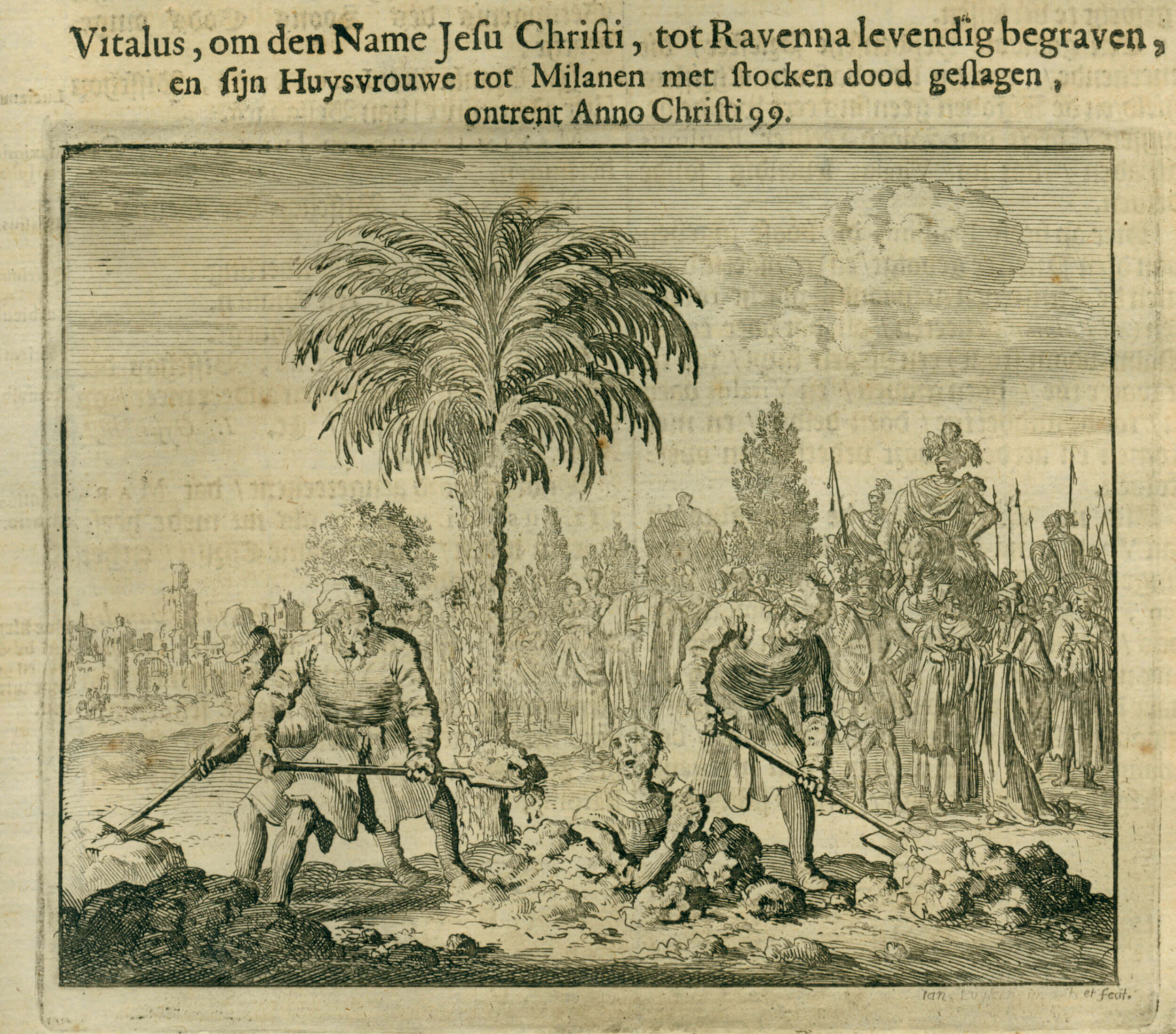 Martyrdom of St. Vitalis.