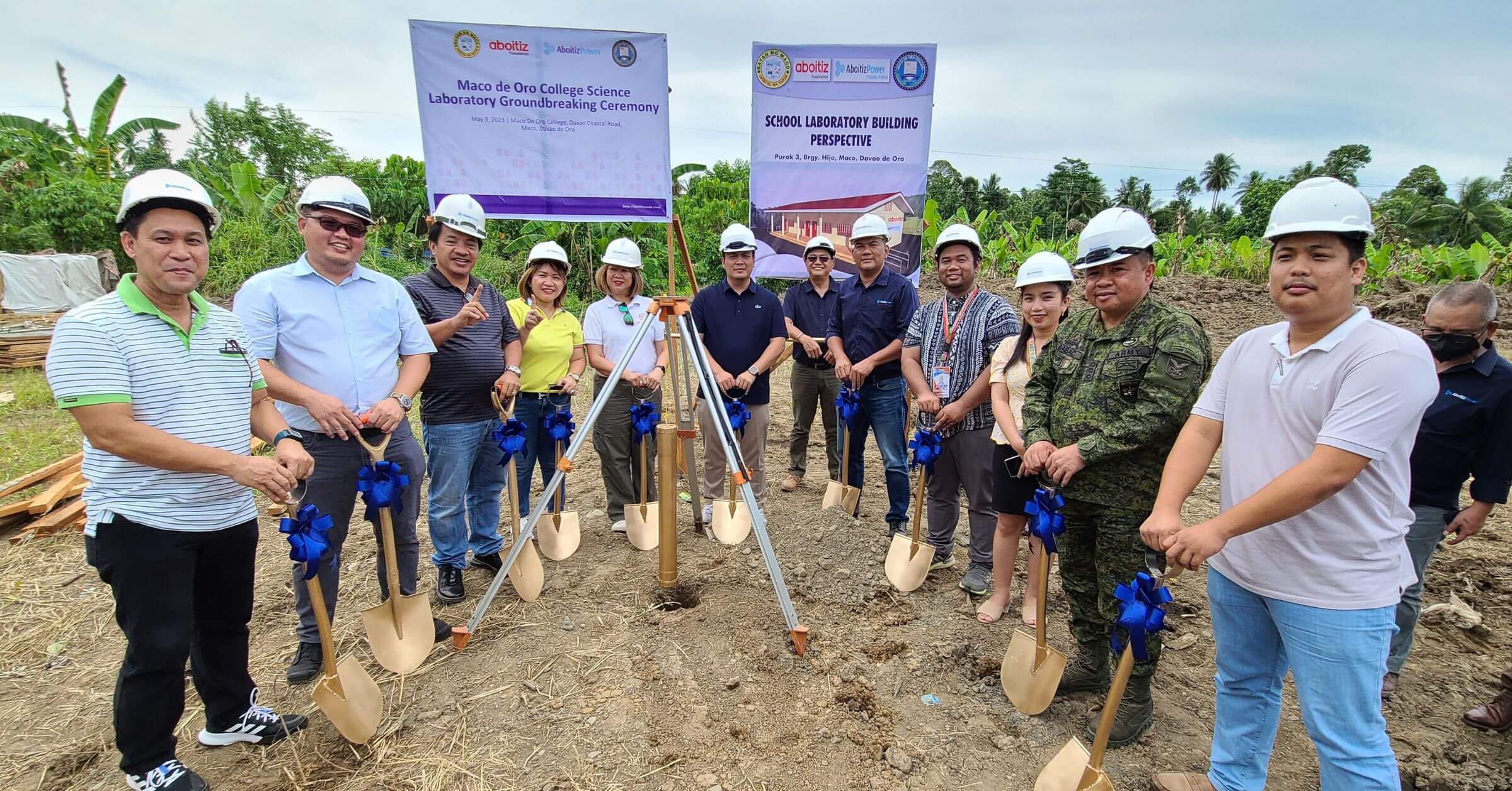 AboitizPower leads groundbreaking for new Maco de Oro science lab