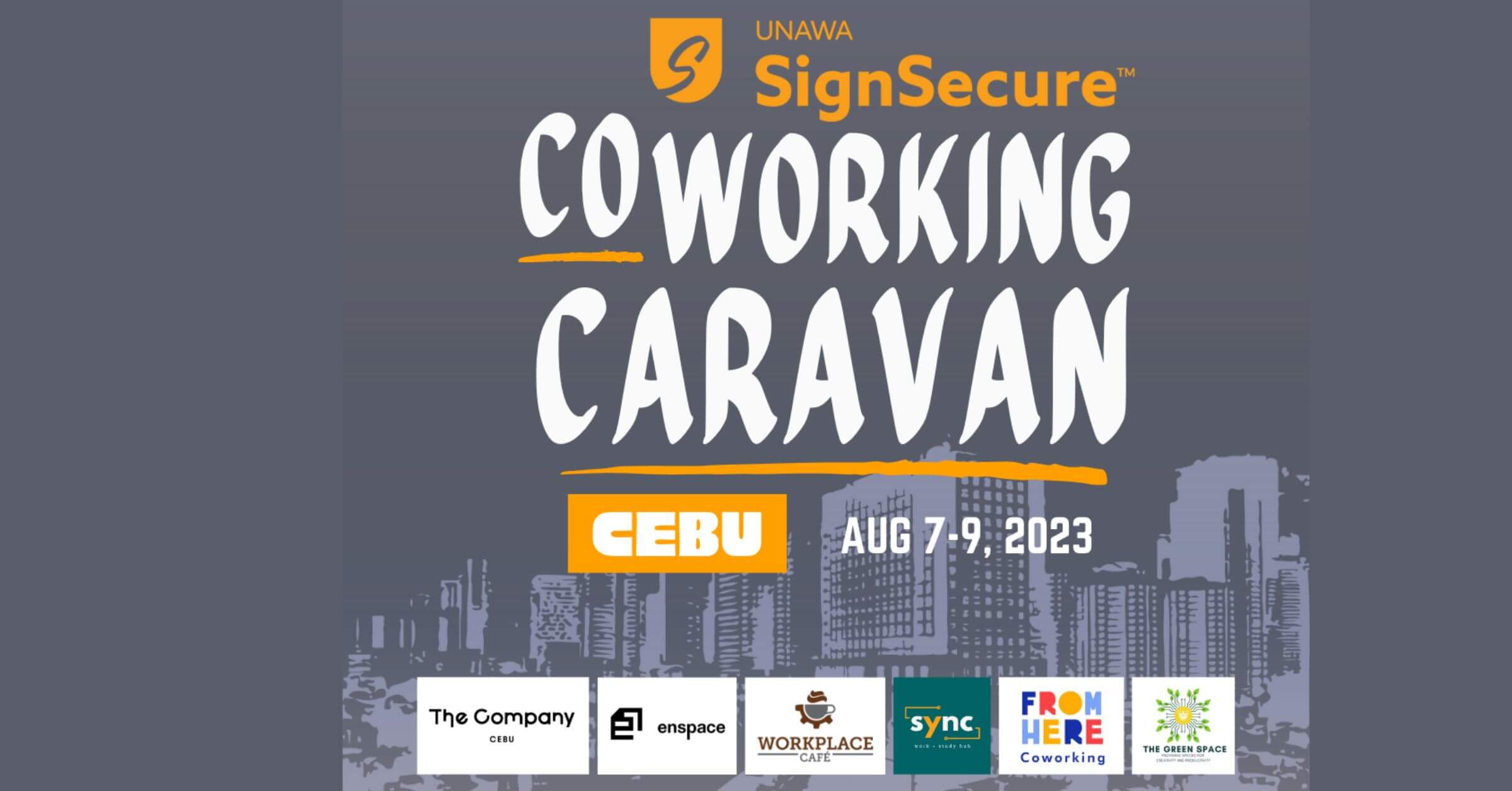 UNAWA SignSecure to launch caravan tour at Cebu’s top co-working spaces in August