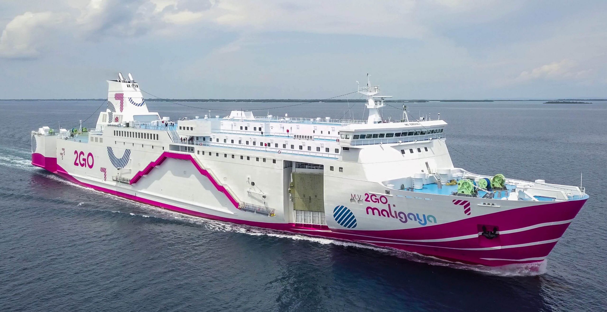 MV 2GO Maligaya accommodates more passengers to embrace the wonders of sea travel.