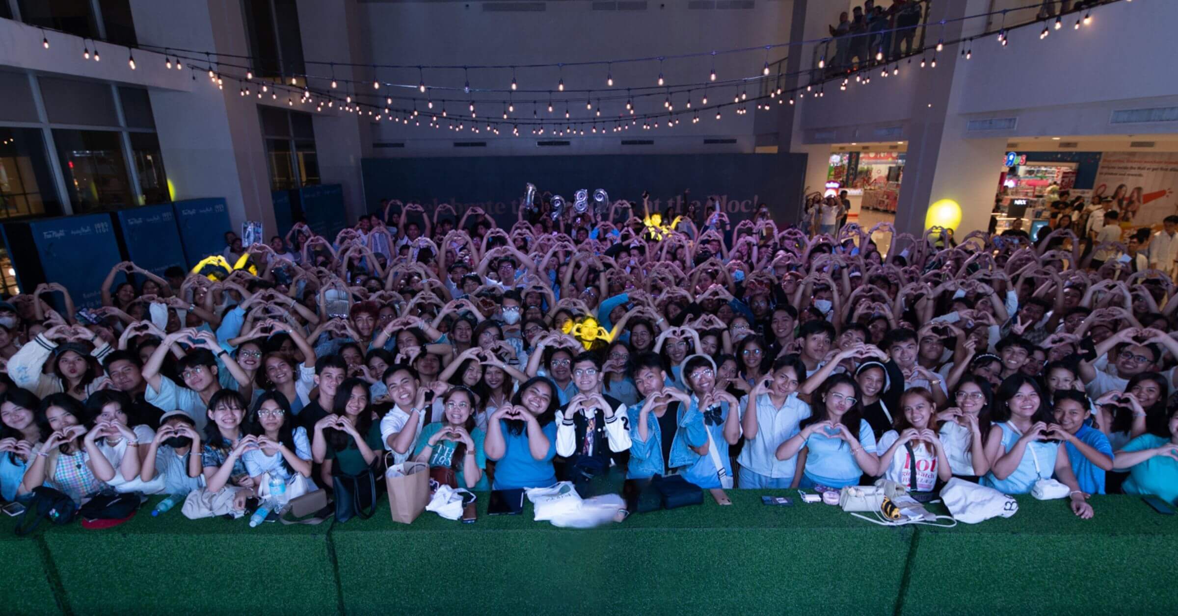 Swifties gather for listening party at Ayala Malls Central Bloc