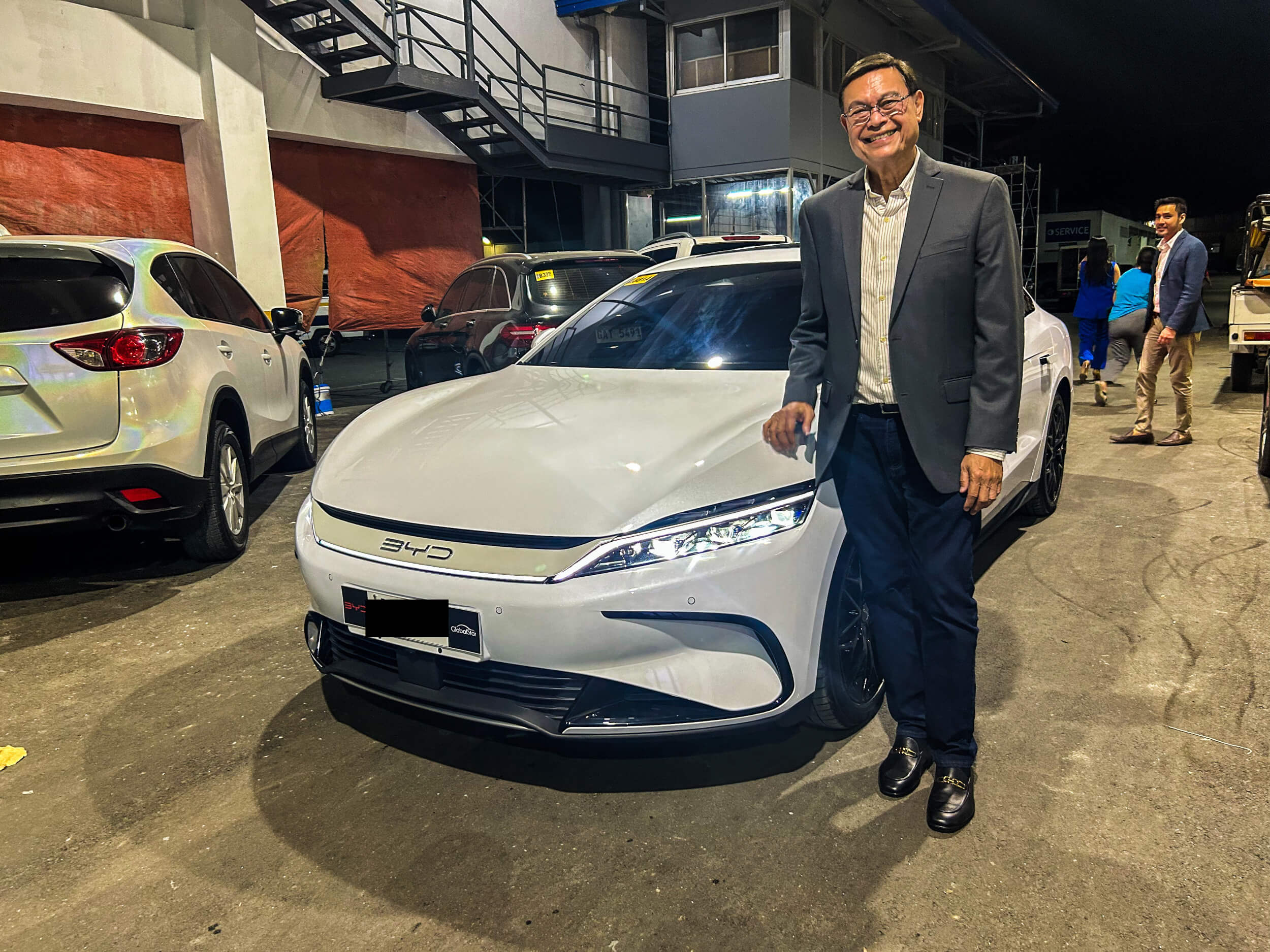 Entrepreneur Manuel “Bunny” Pages says nothing can compare to the convenience of a BYD Han, which drives smoothly and quietly. Although there are several public charging stations for electric vehicles, he prefers to recharge his car overnight in the comfort of his home.