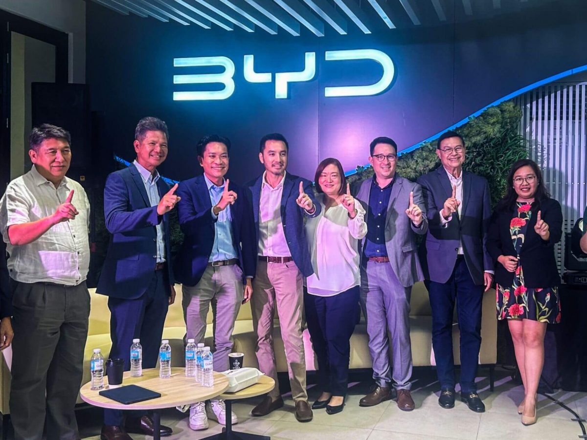 Electric vehicle global leader BYD opens Cebu branch