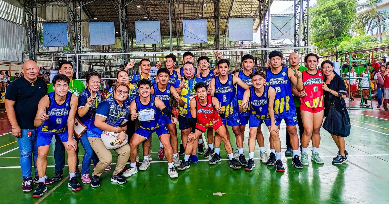 Region VII secures victory over Region V in thrilling volleyball match