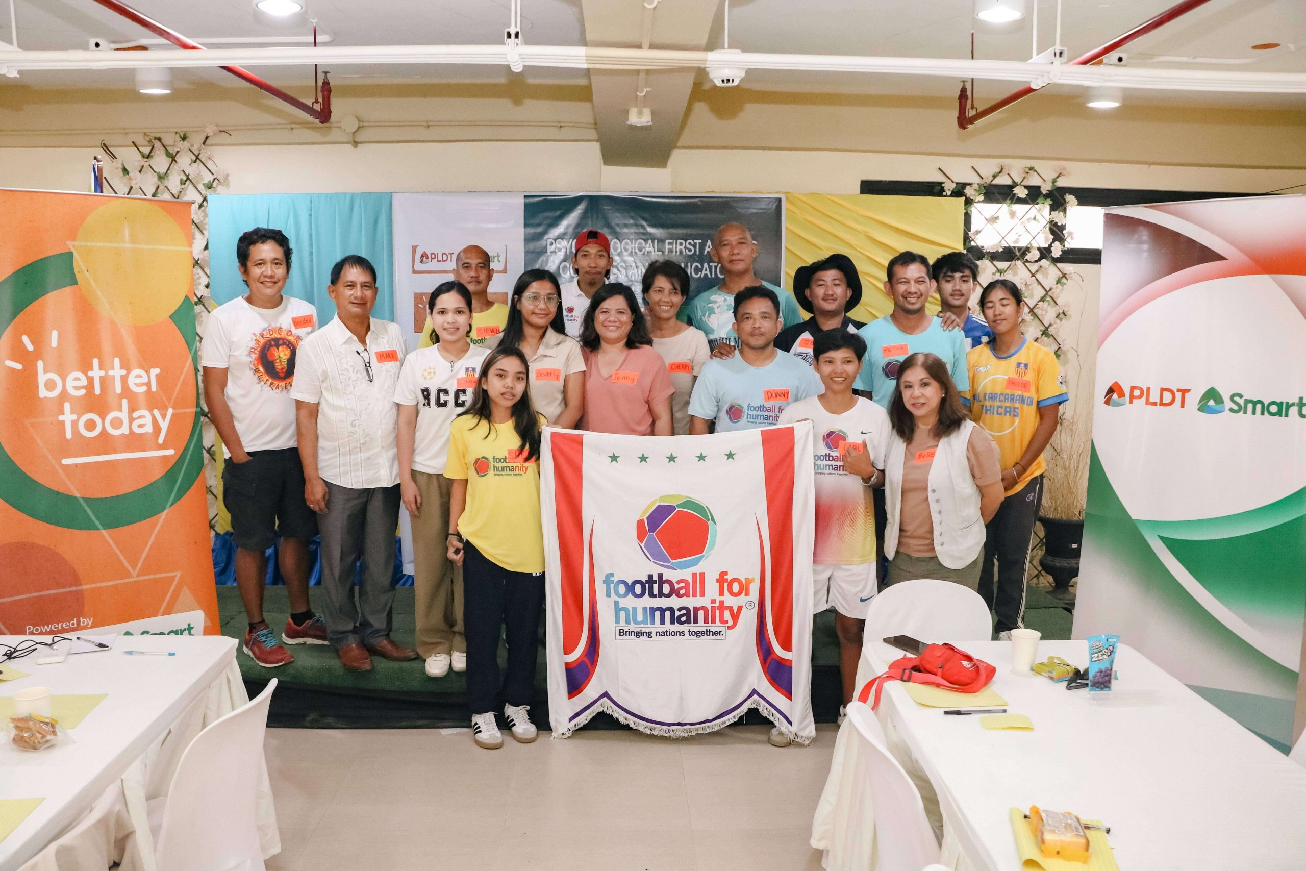 PLDT, Smart, Football for Humanity bolster child-focused digital wellness in Visayas