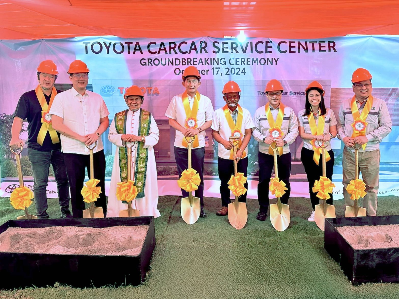 Toyota Carcar Service Center breaks ground