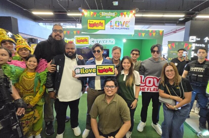 Coco Martin drops by Mang Inasal's Halo-Halo Caravan during Sinulog 2025