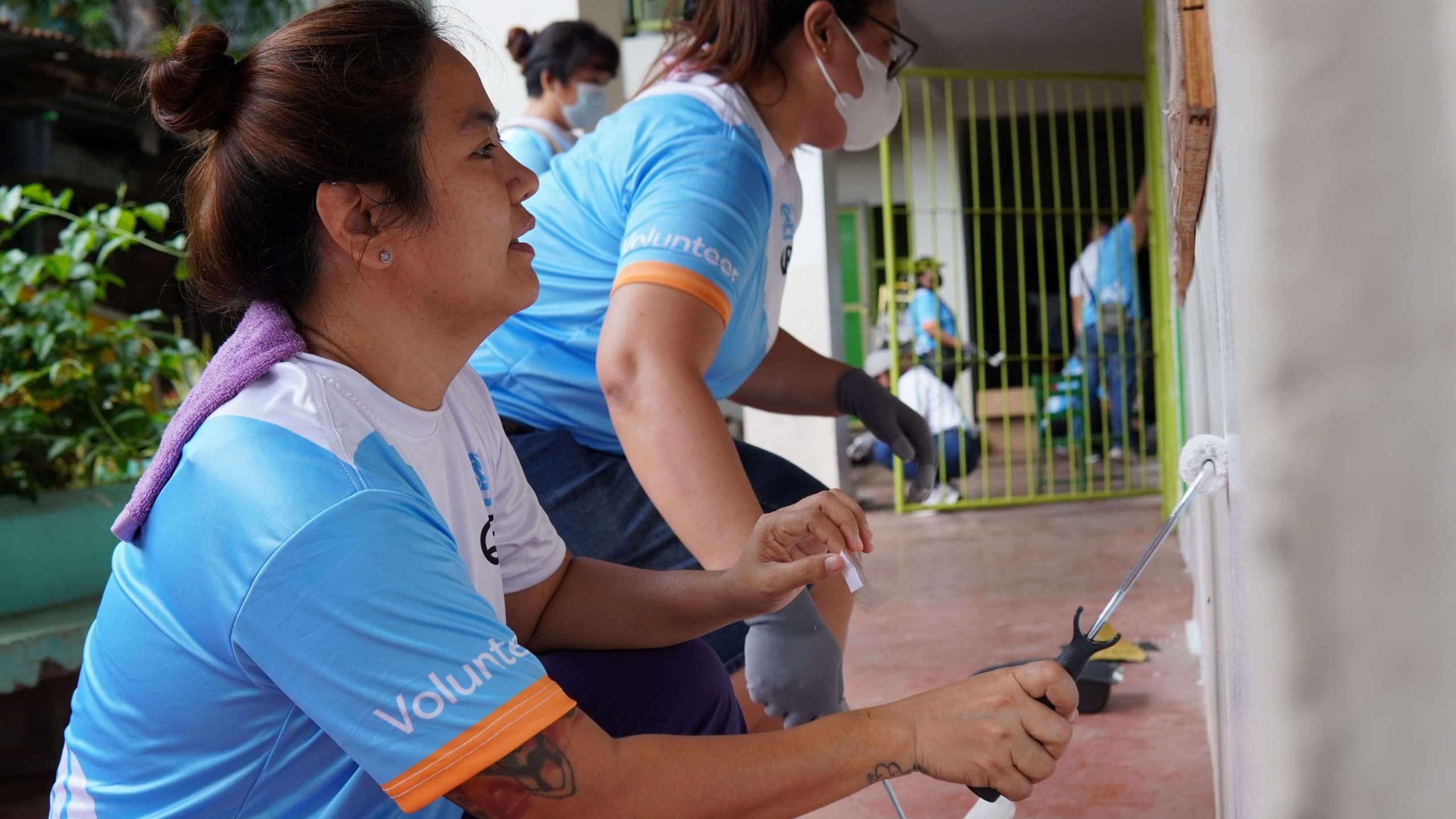 QBE volunteers support Brigada Eskwela 2025 in Cebu public schools