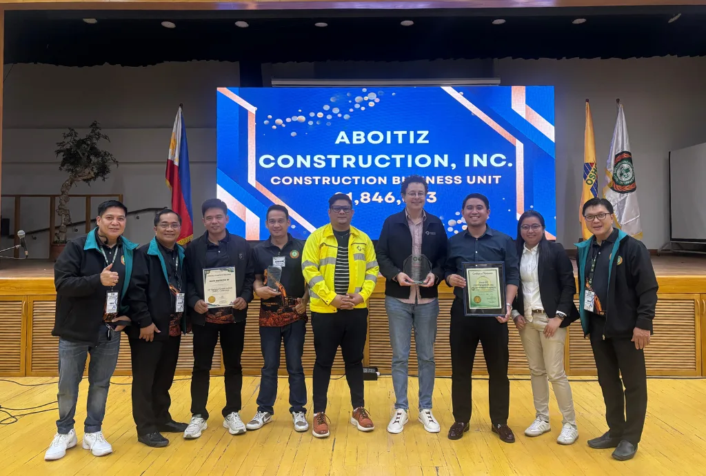 Aboitiz Construction receives SOPI Awards for Safety Excellence